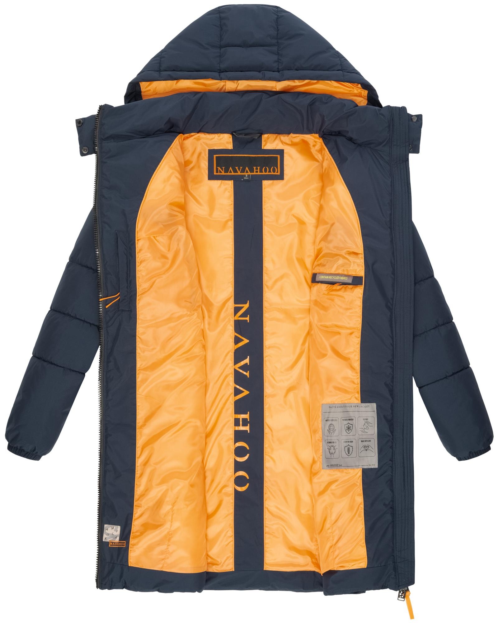 Navahoo Steppmantel »Bliblablubb 14«, Warmer gesteppter Damen Mantel