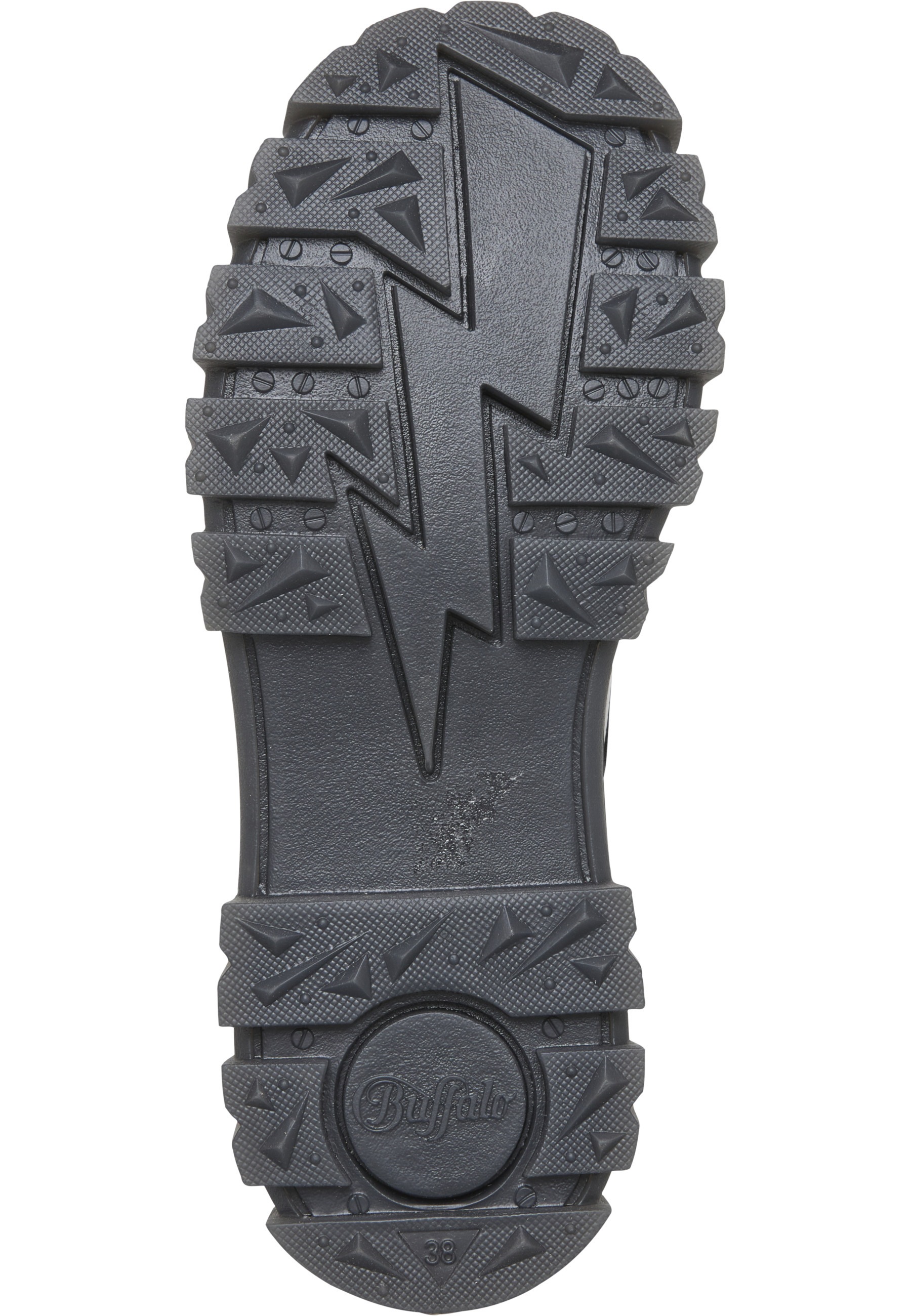 Buffalo Stiefel »Buffalo ASPHA LACE UP MID - VEGAN PATENT«