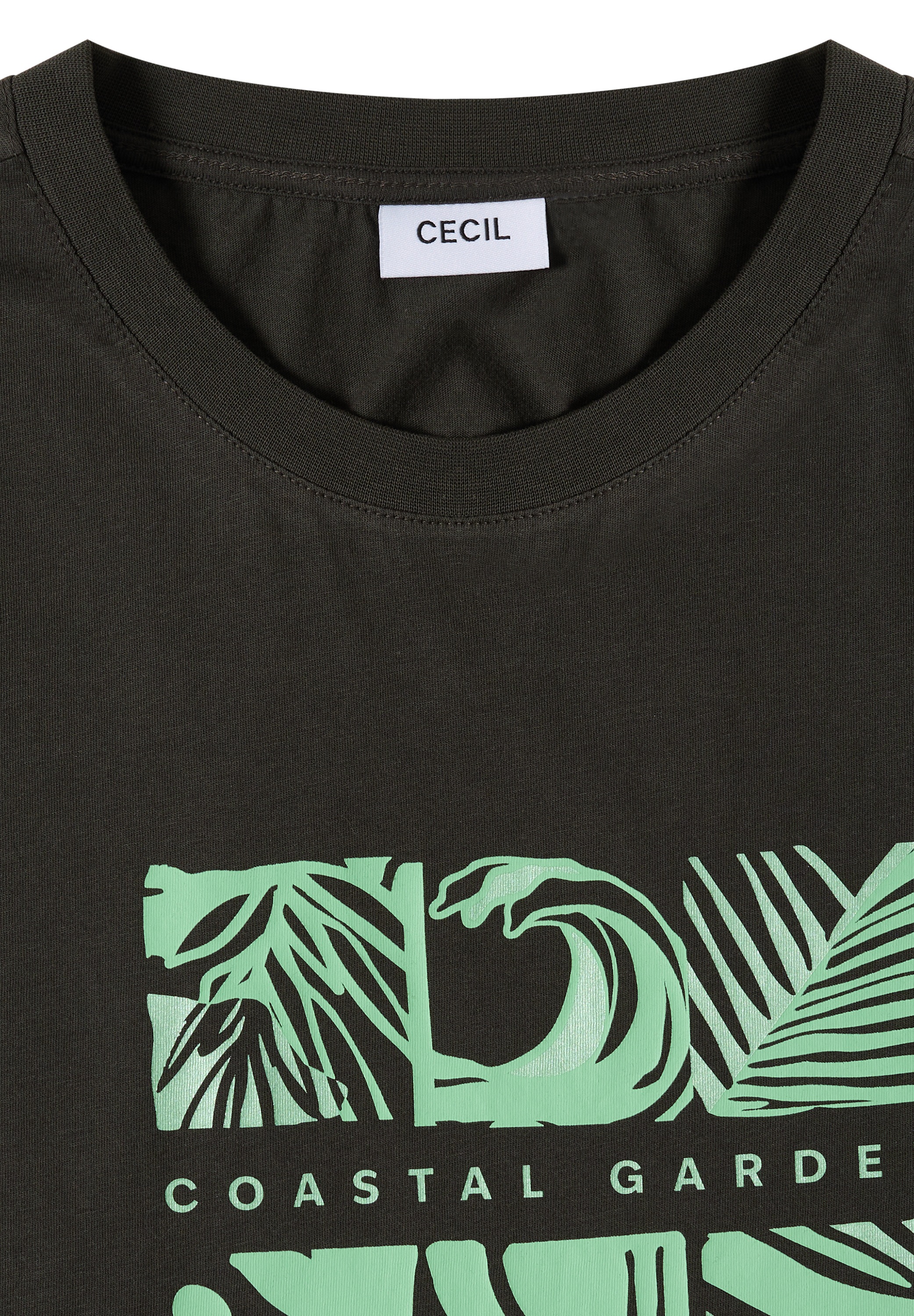 Cecil Print-Shirt aus reiner Baumwolle
