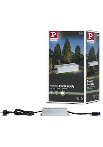 Trafo »Outdoor Plug & Shine Power Supply Silber Alu«, (Packung, 1 St.)