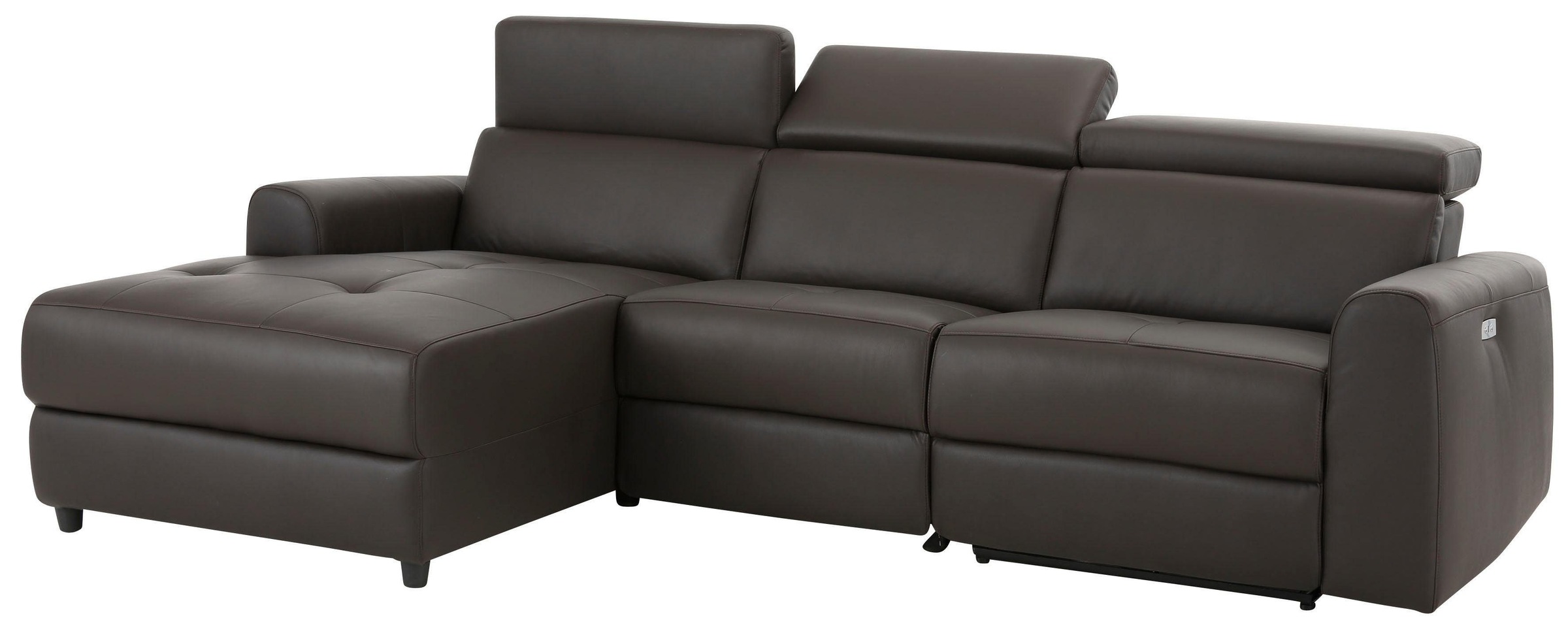 Home affaire Ecksofa »Sentrano, L-Form,«, 275 cm, man. o. elektr. Relaxfunktion und USB/Kopfverstellung