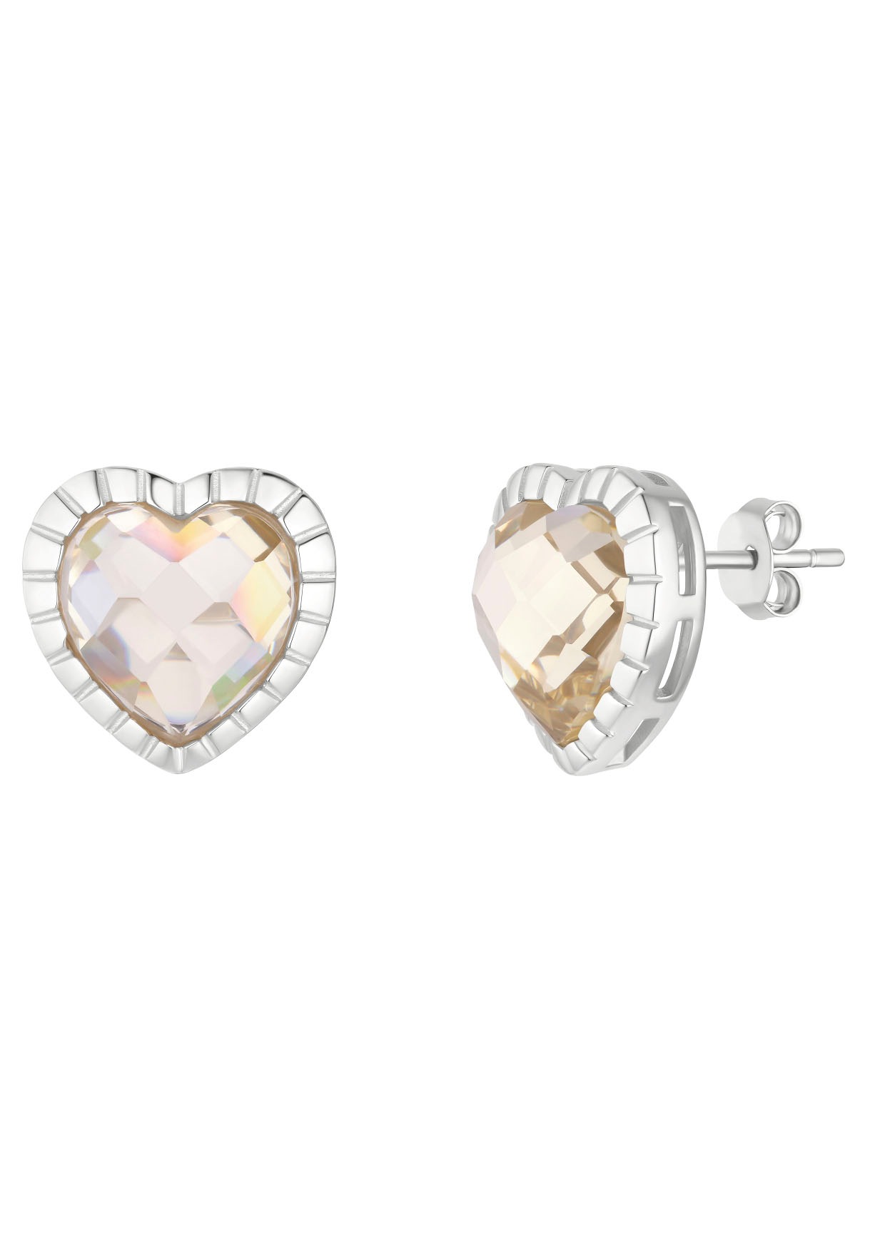 Noelani Paar Ohrstecker »Sparkling Heart, 2036356«, mit Zirkonia (synth.)