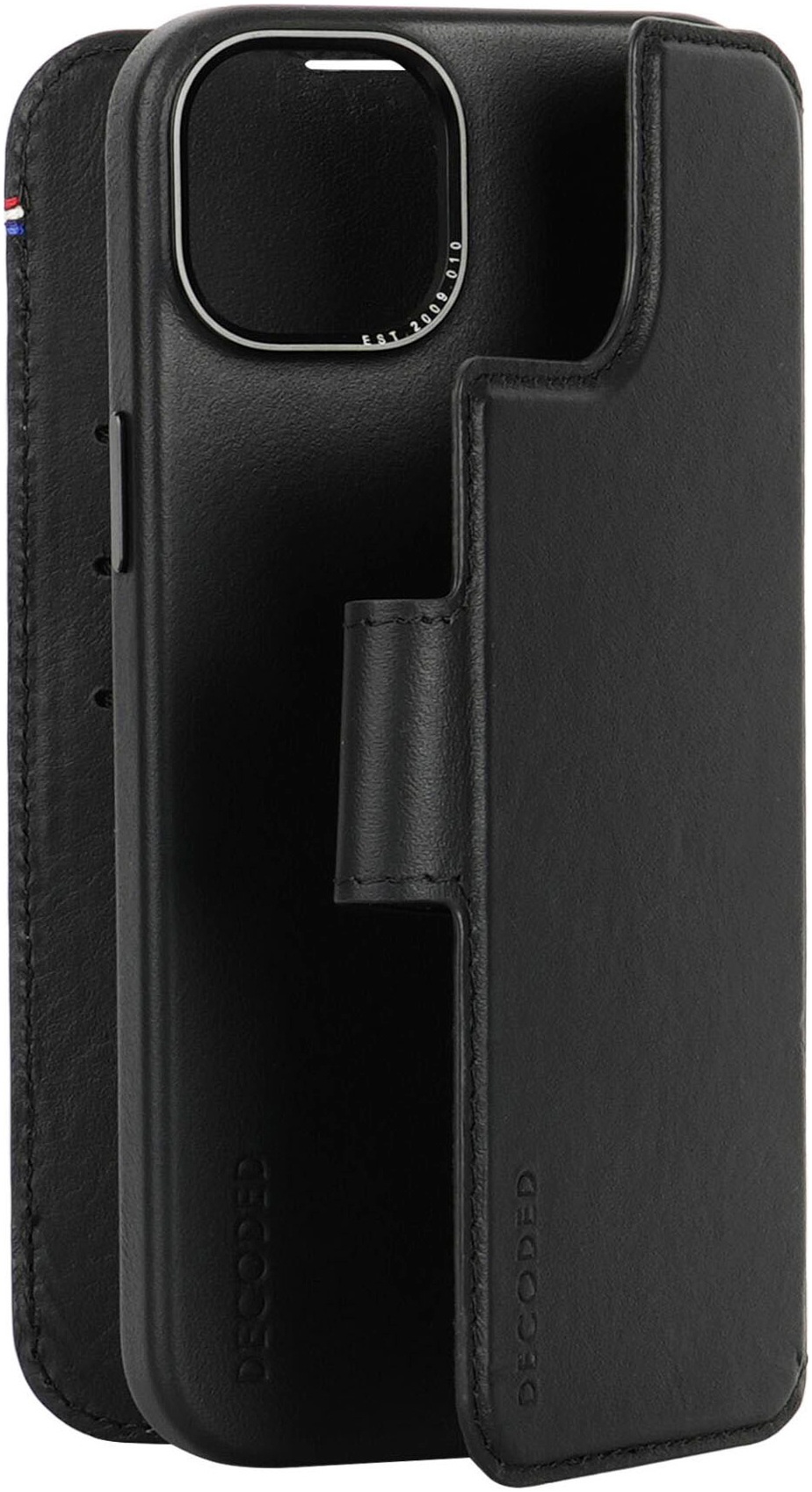 DECODED Smartphone-Hülle »Leather Detachable Wallet für iPhone 15«, iPhone 15, 15,5 cm (6,1 Zoll)
