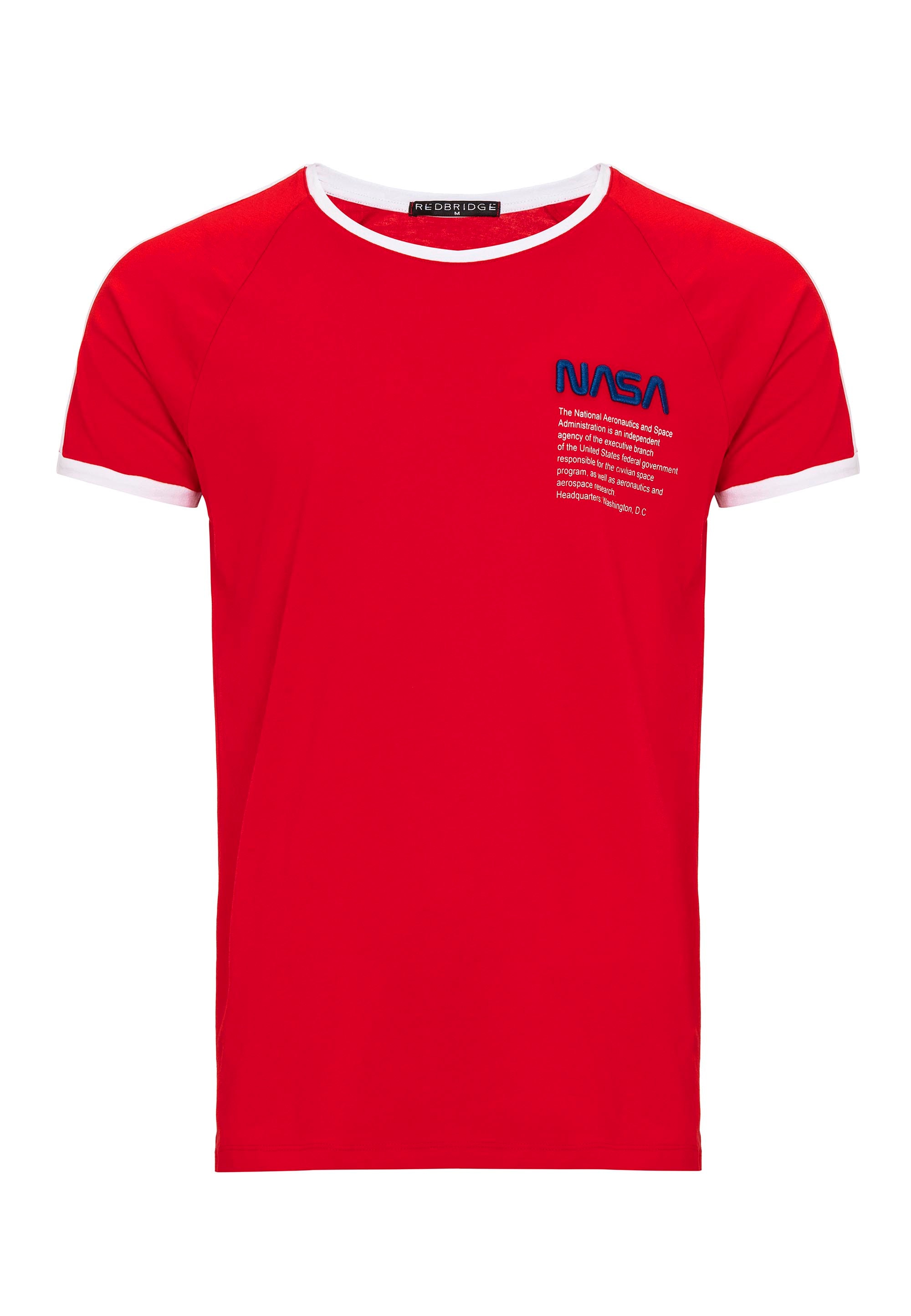 RedBridge T-Shirt »Mesa«, mit gesticktem NASA Logo