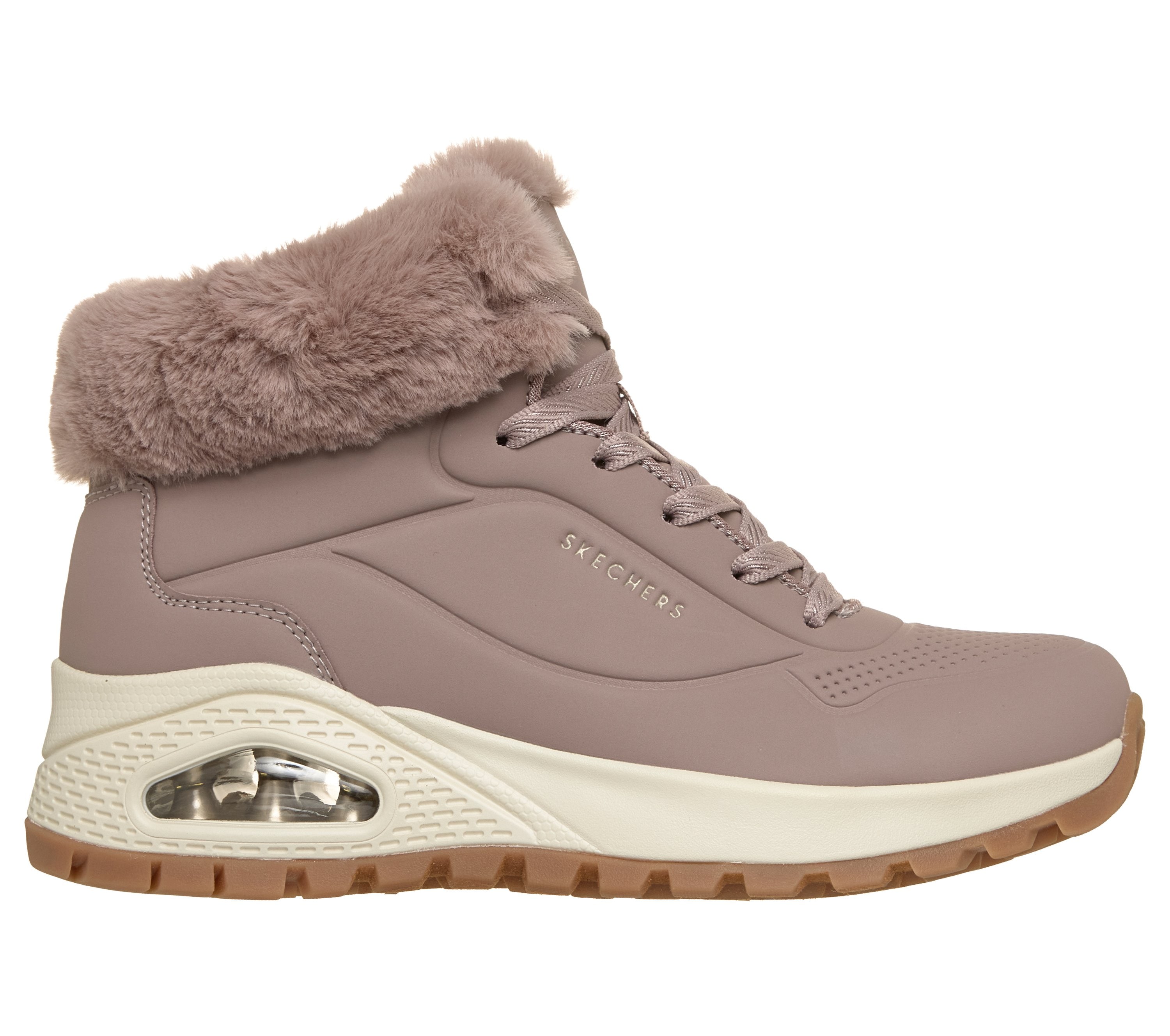 Skechers Winterboots "UNO RUGGED-" Winterstiefelette, High-Top-Sneaker mit SkechAir Luftkissensohle