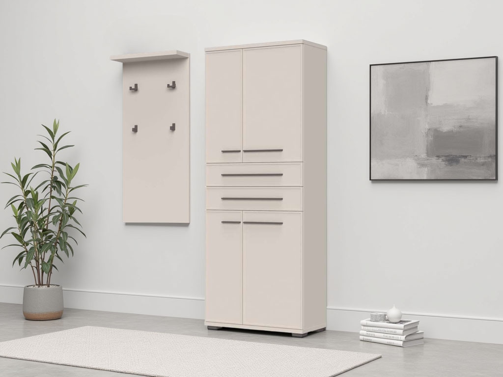 Places of Style Garderobenschrank "Opera, Kleiderschrank", (1 St.), UV-lack günstig online kaufen
