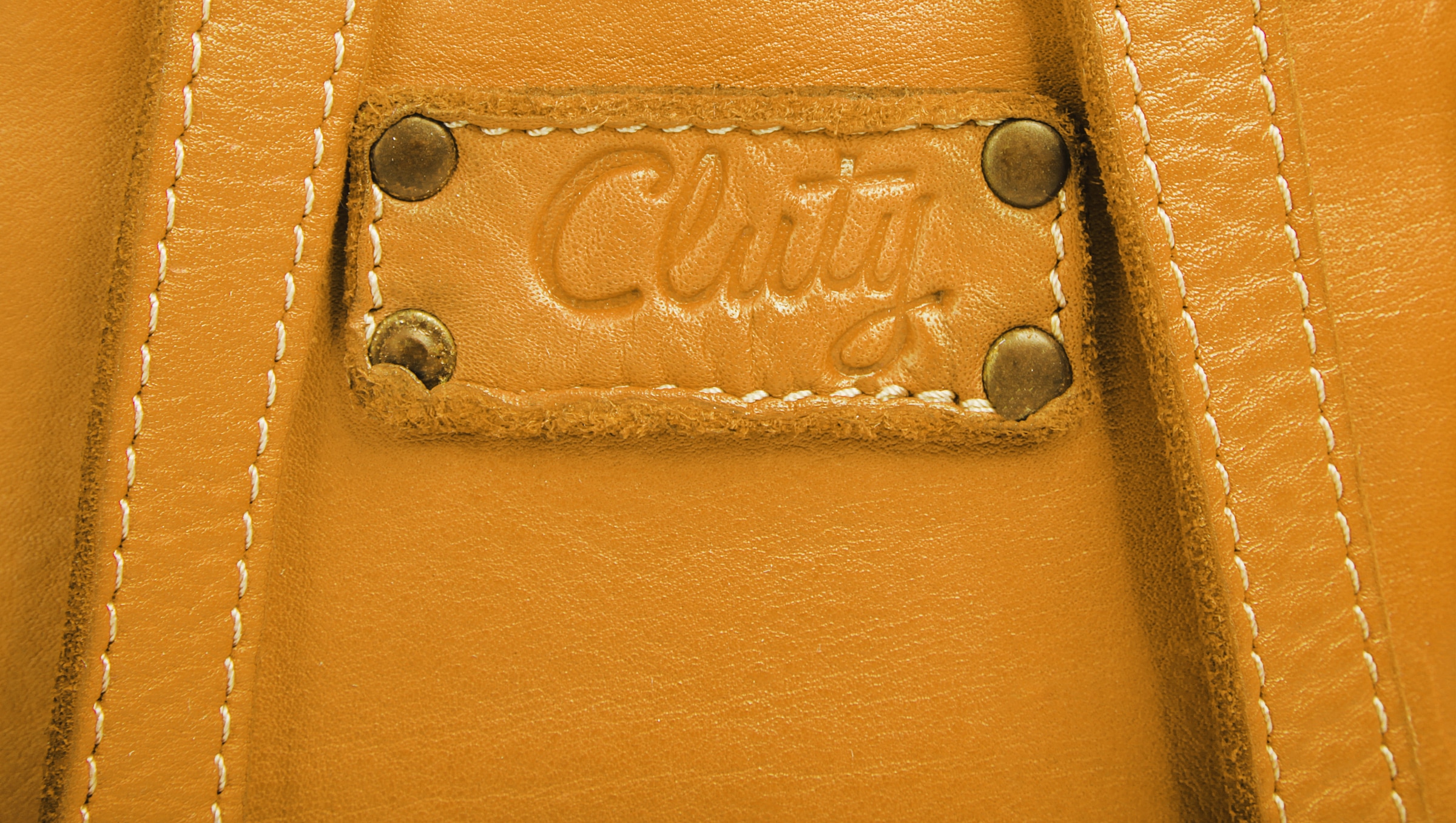 Cluty Cityrucksack, echt Leder, Made in Italy
