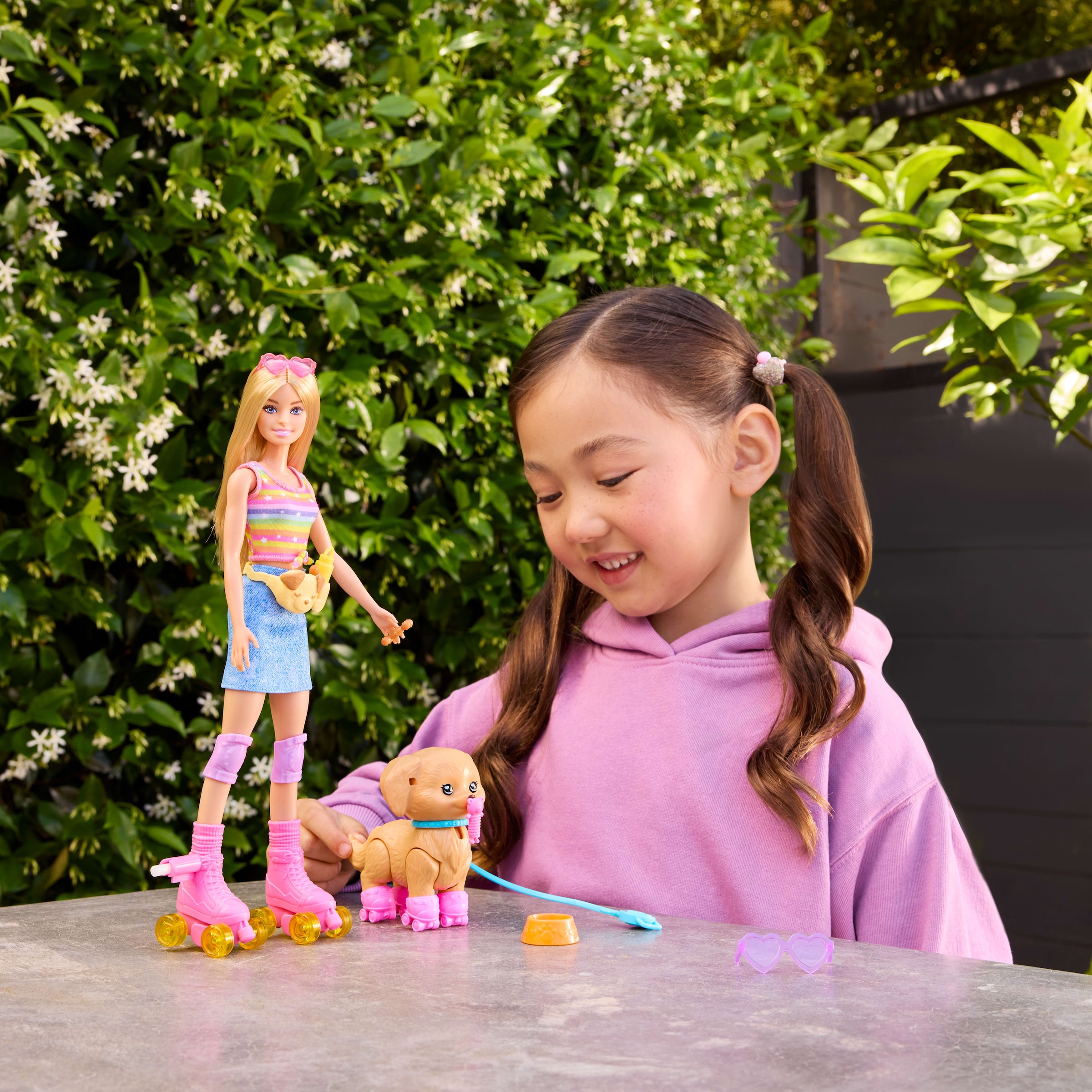 Barbie Anziehpuppe »Barbie Pets, Skate 'N Run«