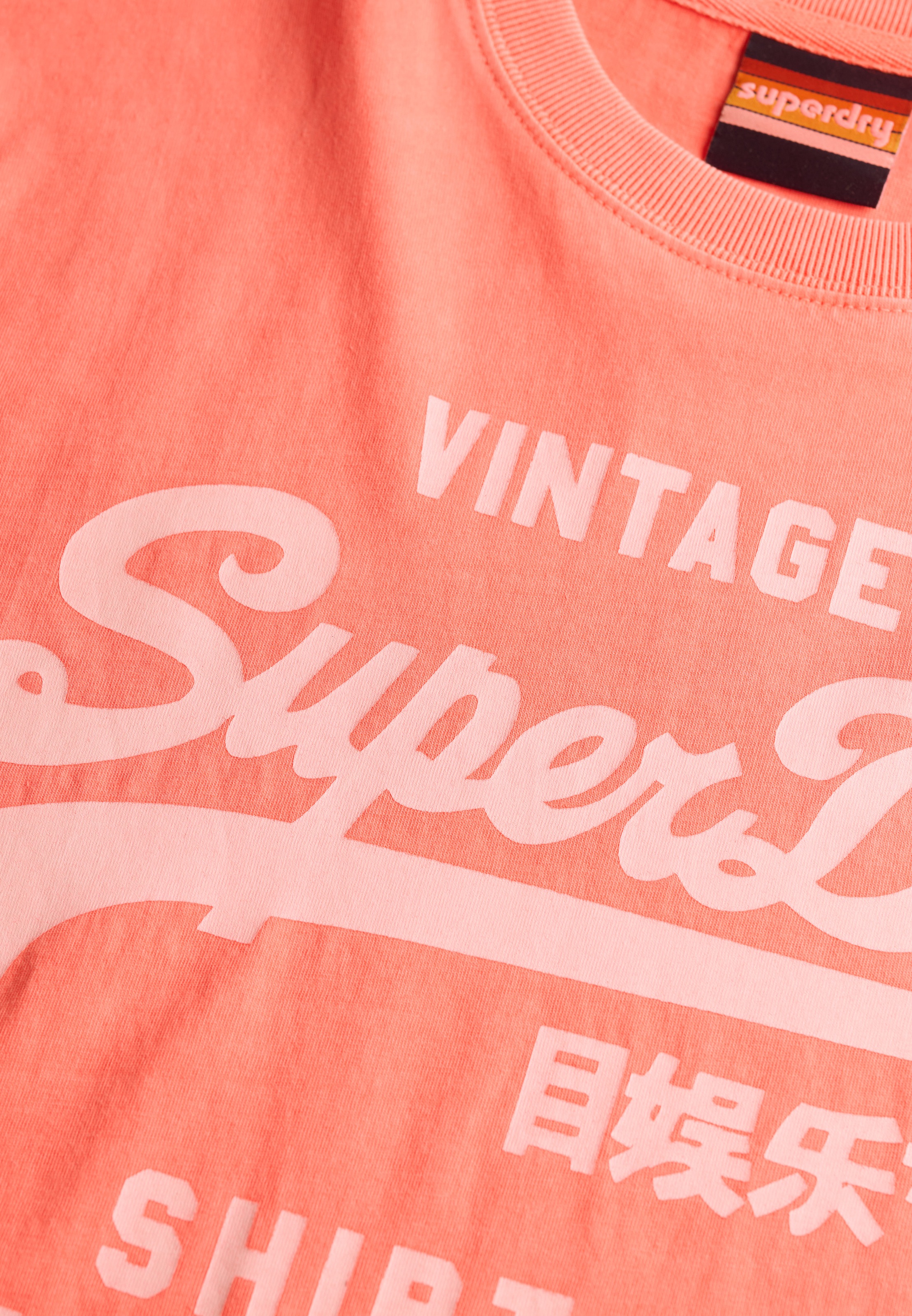 Superdry Rundhalsshirt »VL NEON RELAXED TEE«