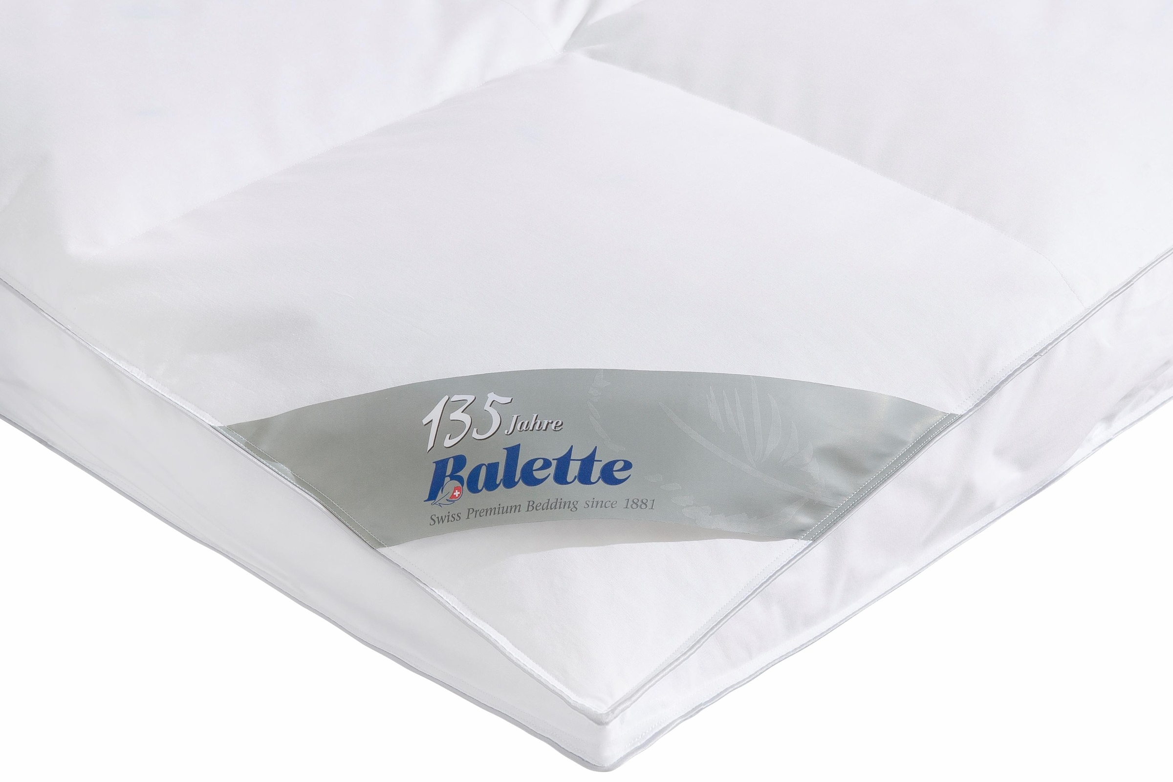 Balette 135 Jahre Federbettdecke »Lena«, extrawarm, Füllung 50% Federn, 50% Daunen, Bezug 100% Baumwolle, (1 St.), Balette