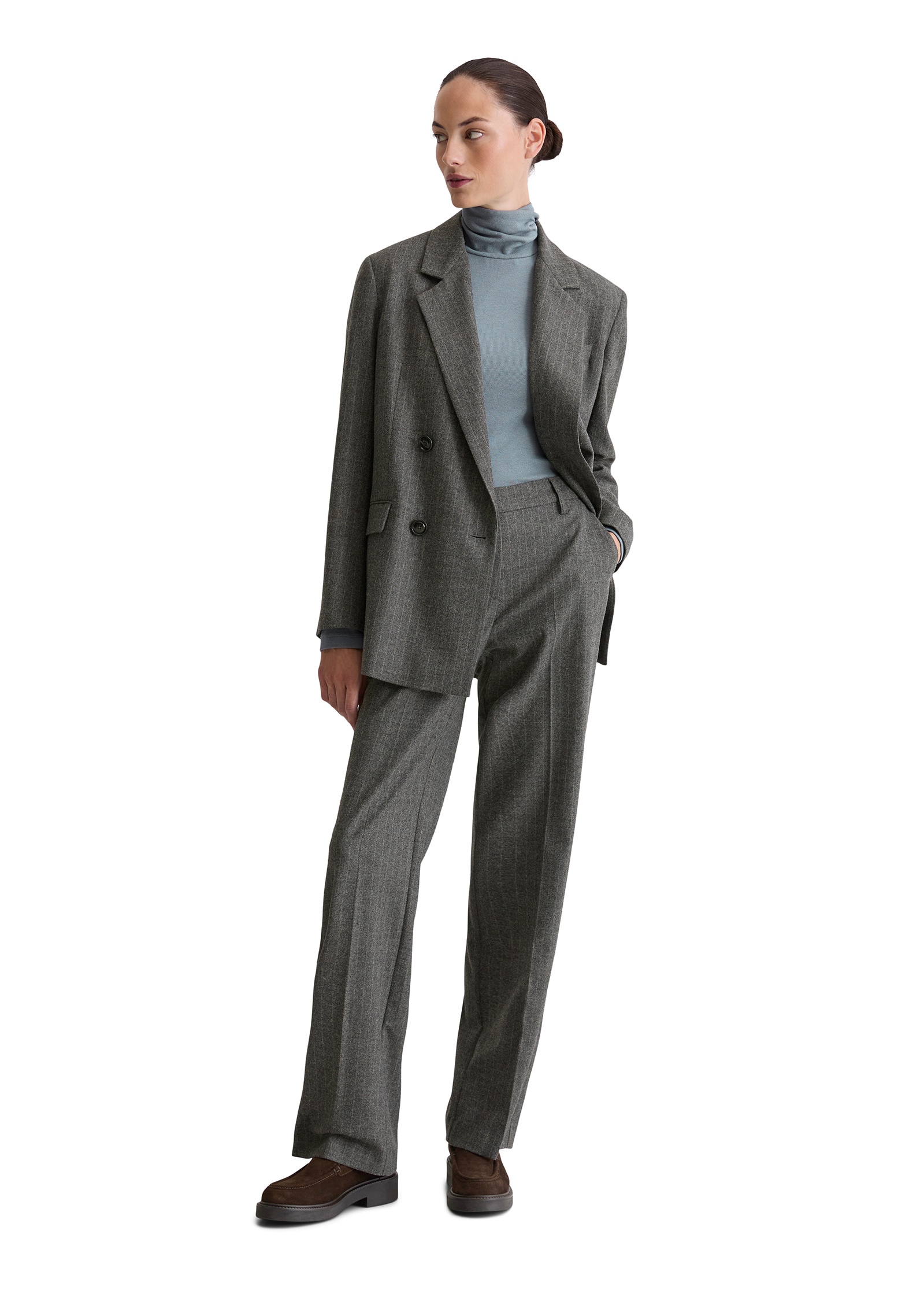 Marc O'Polo Longblazer »aus Wolle-Viskose-Mix-Stretch«