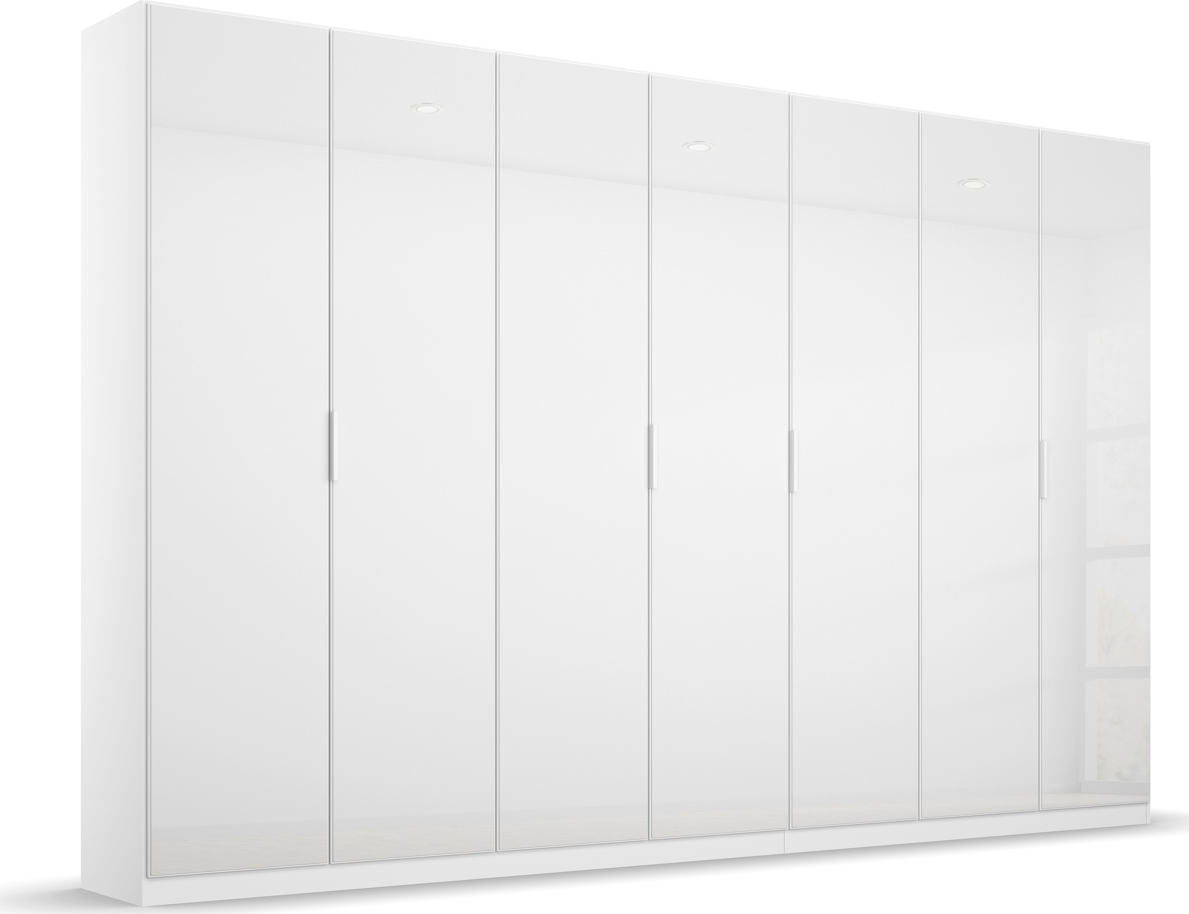 rauch Drehtürenschrank »Kleiderschrank Schrank Garderobe KOLUNA mit hochwertiger Glasfront«, inkl. 2 Innenschubladen sowie extra Einlegeböden MADE IN GERMANY