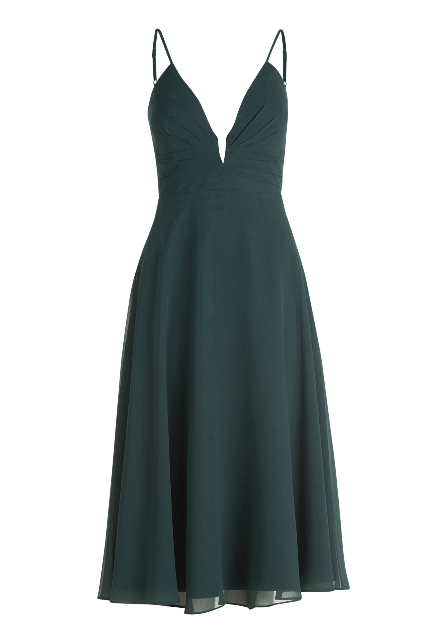 Vera Mont Chiffonkleid »Damen mit V-Ausschnitt« Ohne Tasche