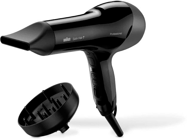 Braun Ionic-Haartrockner »Braun Satin Hair 7 SensoDryer«, 2000 W, Thermosensor mit aktiver Temperaturkontrolle