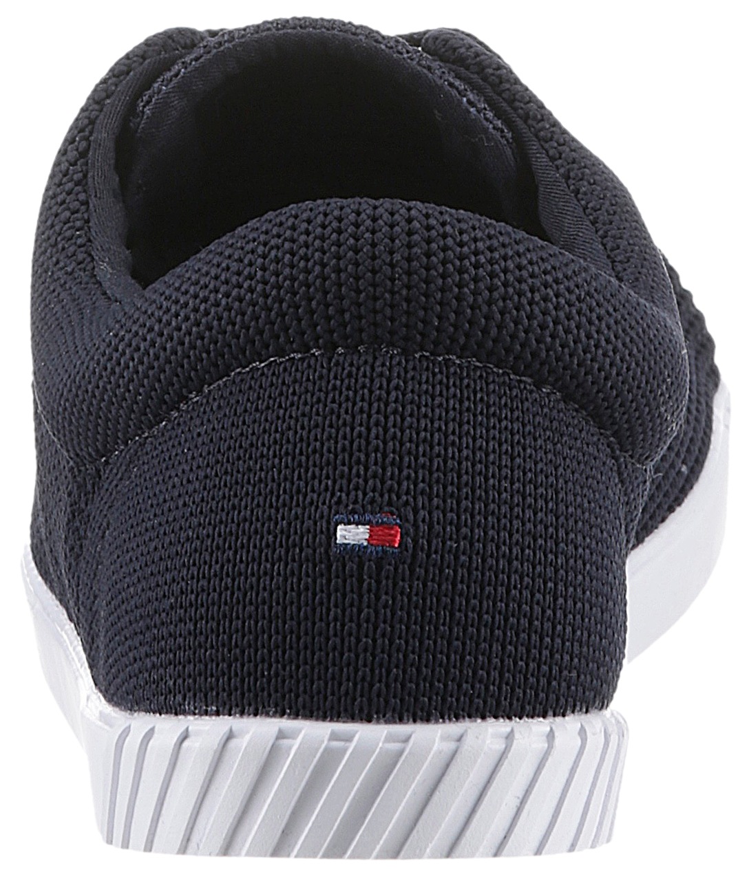 Tommy Hilfiger Sneaker "FLAG LACE UP SNEAKER KNIT", Freizeitschuh, Halbschu günstig online kaufen