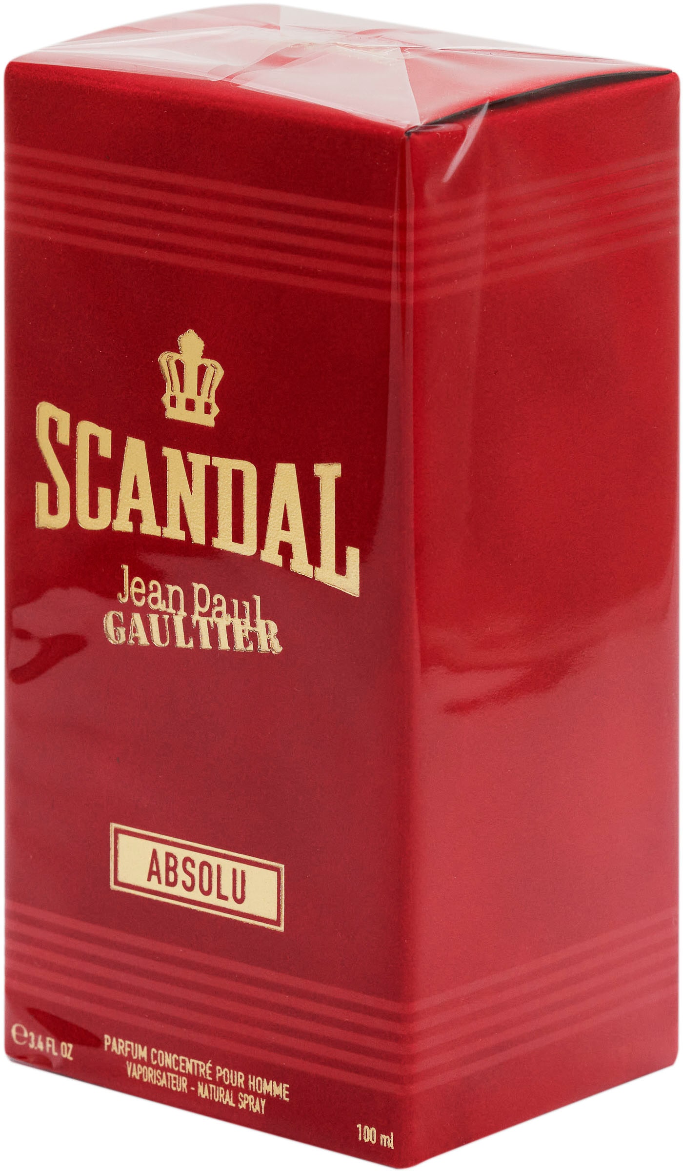 JEAN PAUL GAULTIER Extrait Parfum »Jean Paul Gautier Scandal pour Homme Absolut Parfum Concentré«, (1 tlg.), Intensiver, verführerischer Duft für selbstbewusste Männer.