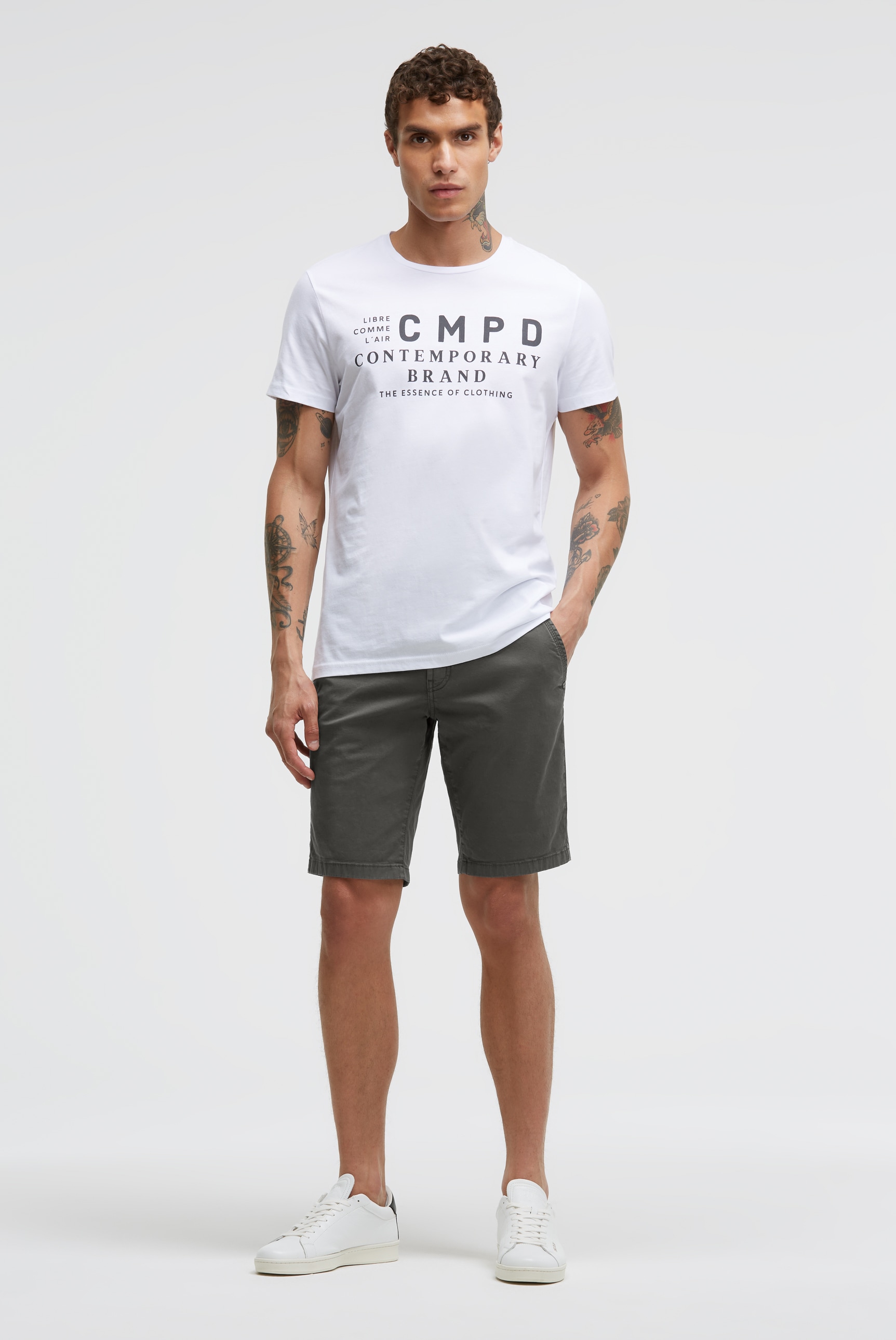 CMPD Chinohose  mit Gesäßtaschen