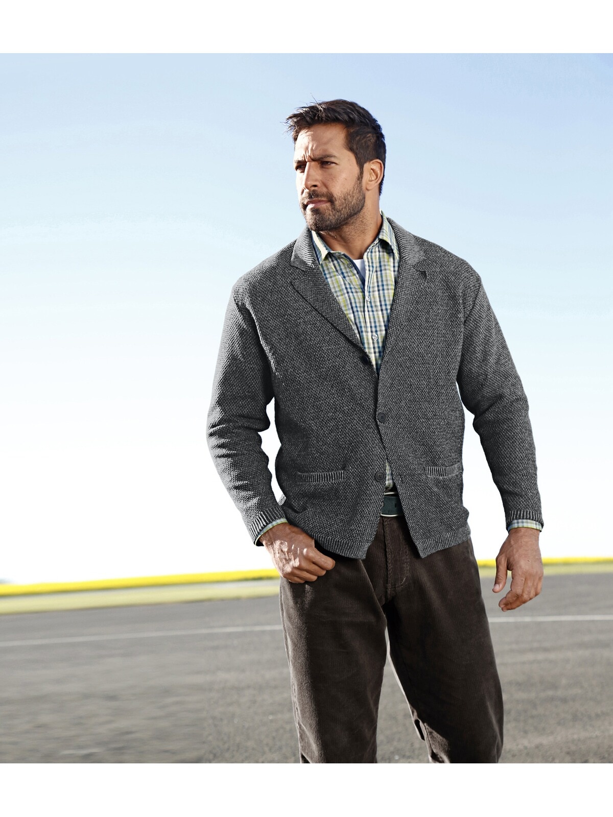 Jan Vanderstorm Strickjacke »Strickjacke ASGER«