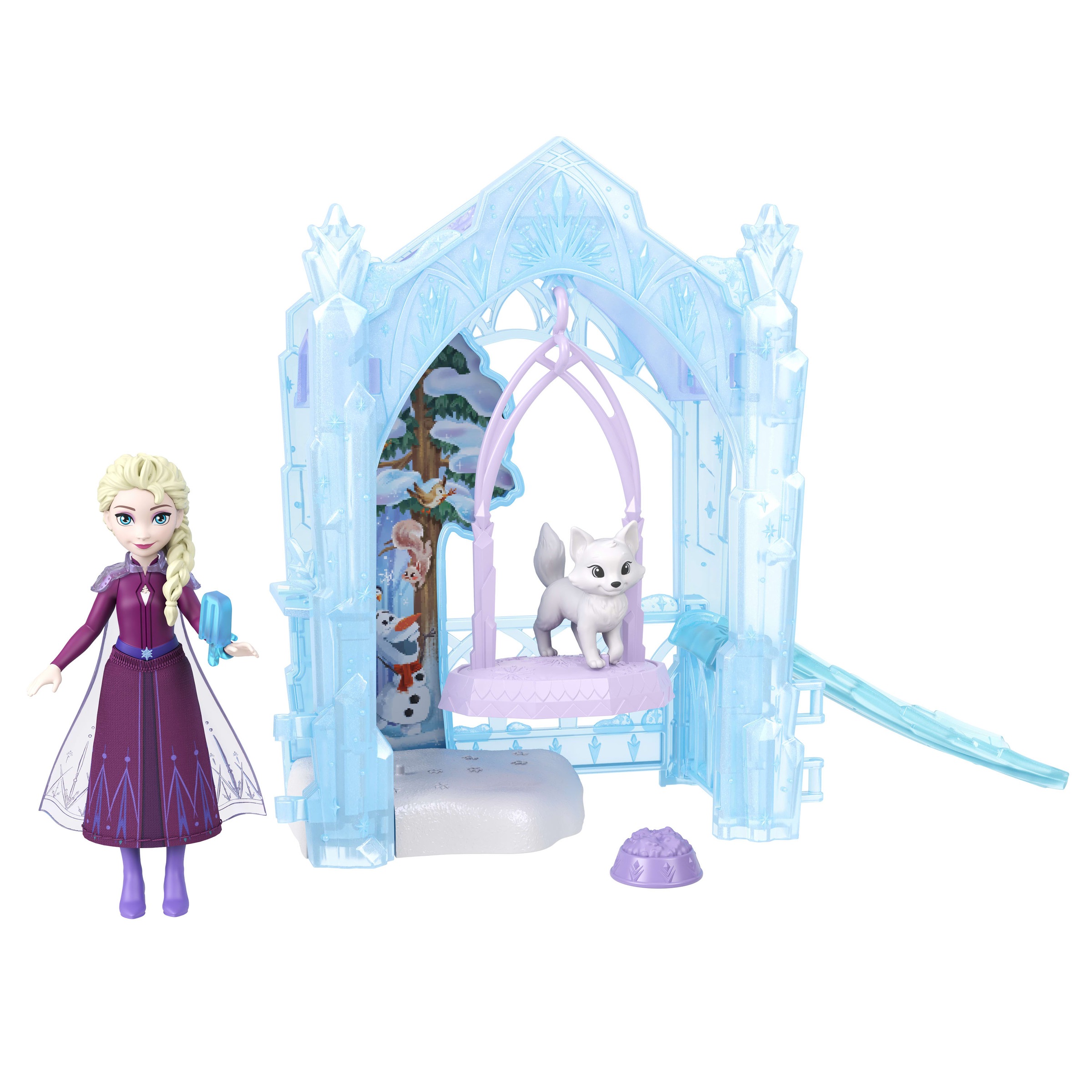 Mattel® Spielwelt »Disney Die Eiskönigin Kleine Puppen Elsa's Icy Hideaway Spielset«