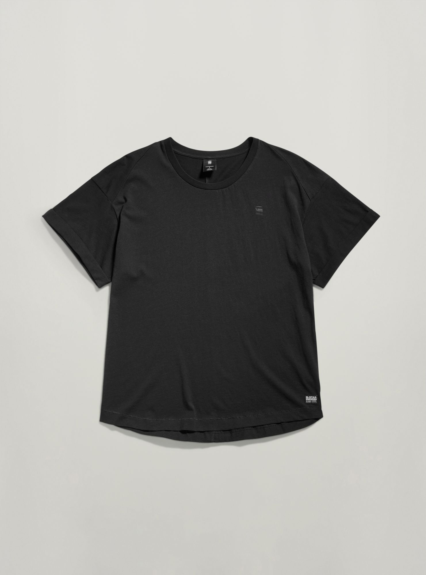 G-STAR T-Shirt "Rolled Up Sleeve Boyfriend Top" günstig online kaufen