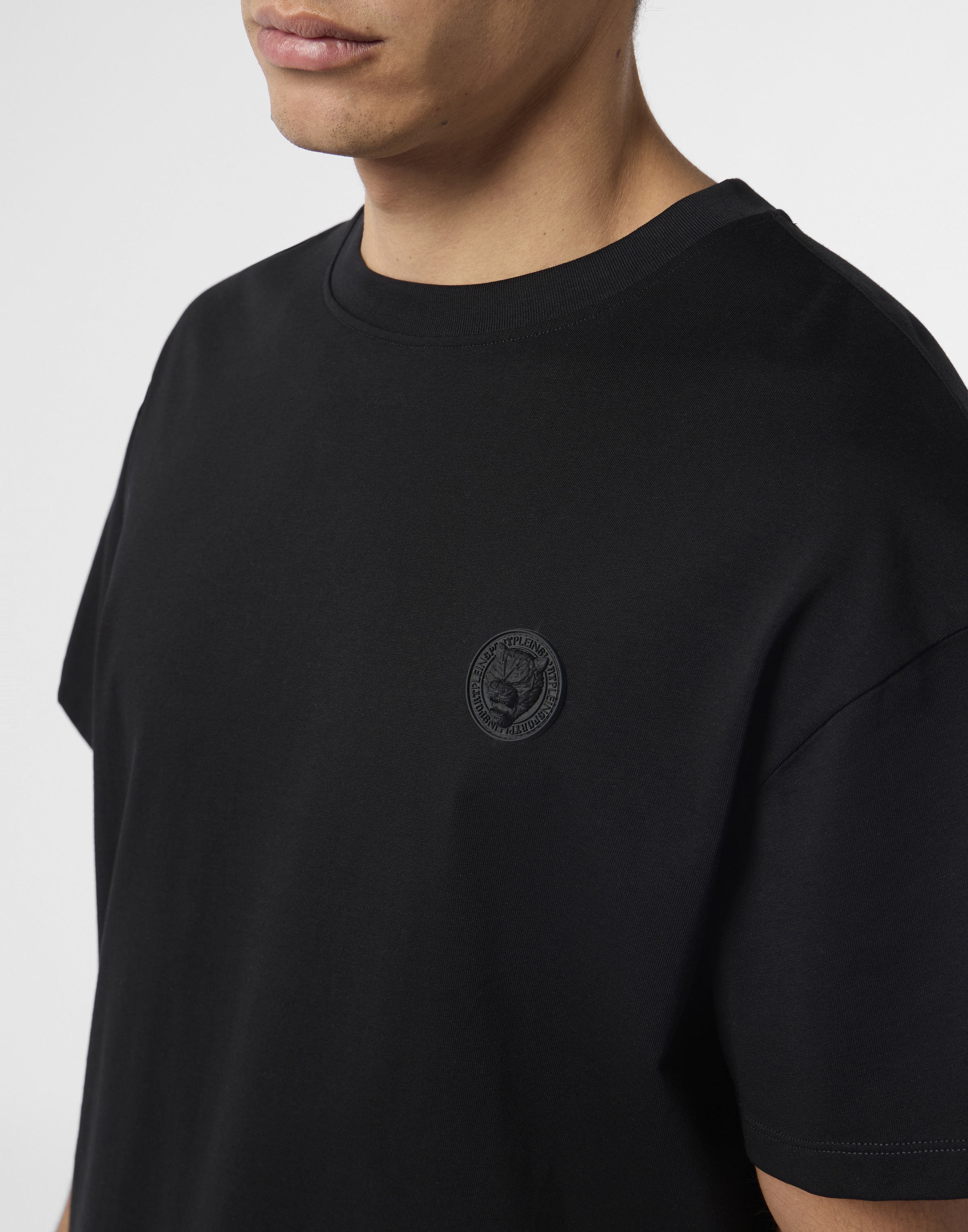 PLEIN SPORT T-Shirt »Round Neck T-Shirt 3D Tiger«