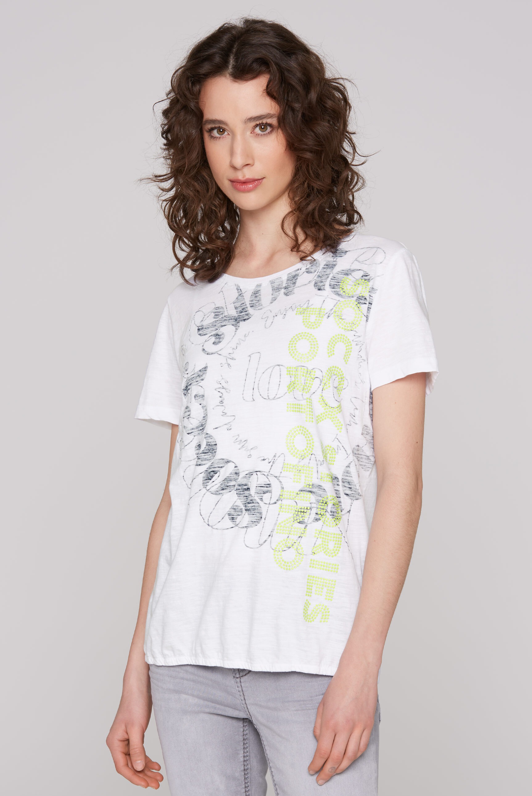 SOCCX Rundhalsshirt, aus Baumwolle günstig online kaufen