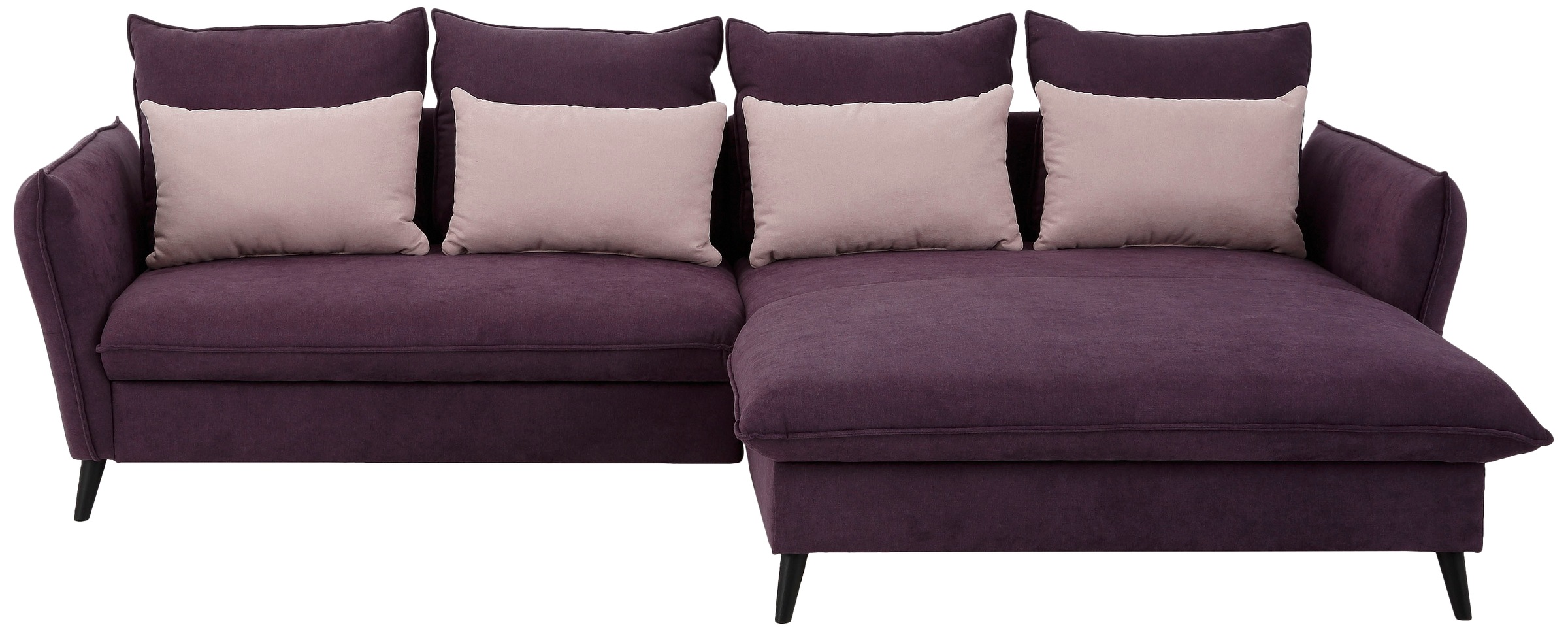 Home affaire Ecksofa »Tirano, L-Form«, wahlweise mit Bettfunktion und Bettkasten