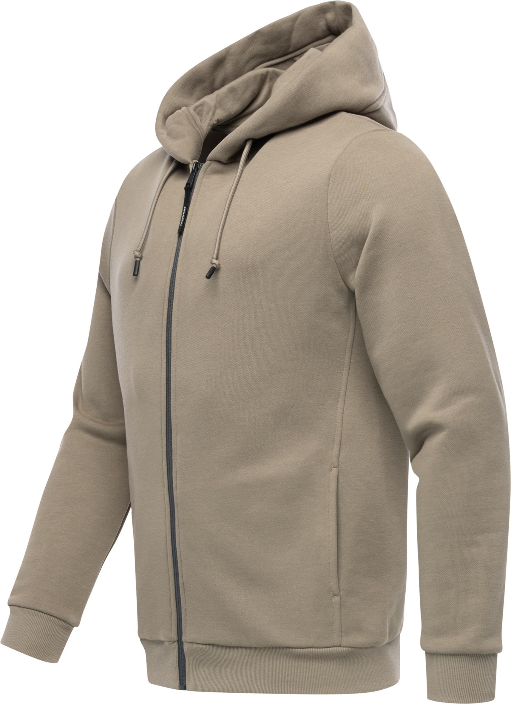 Ragwear Sweatjacke "Wernons" Weiche Herren Alltagsjacke mit verstellbarer K günstig online kaufen