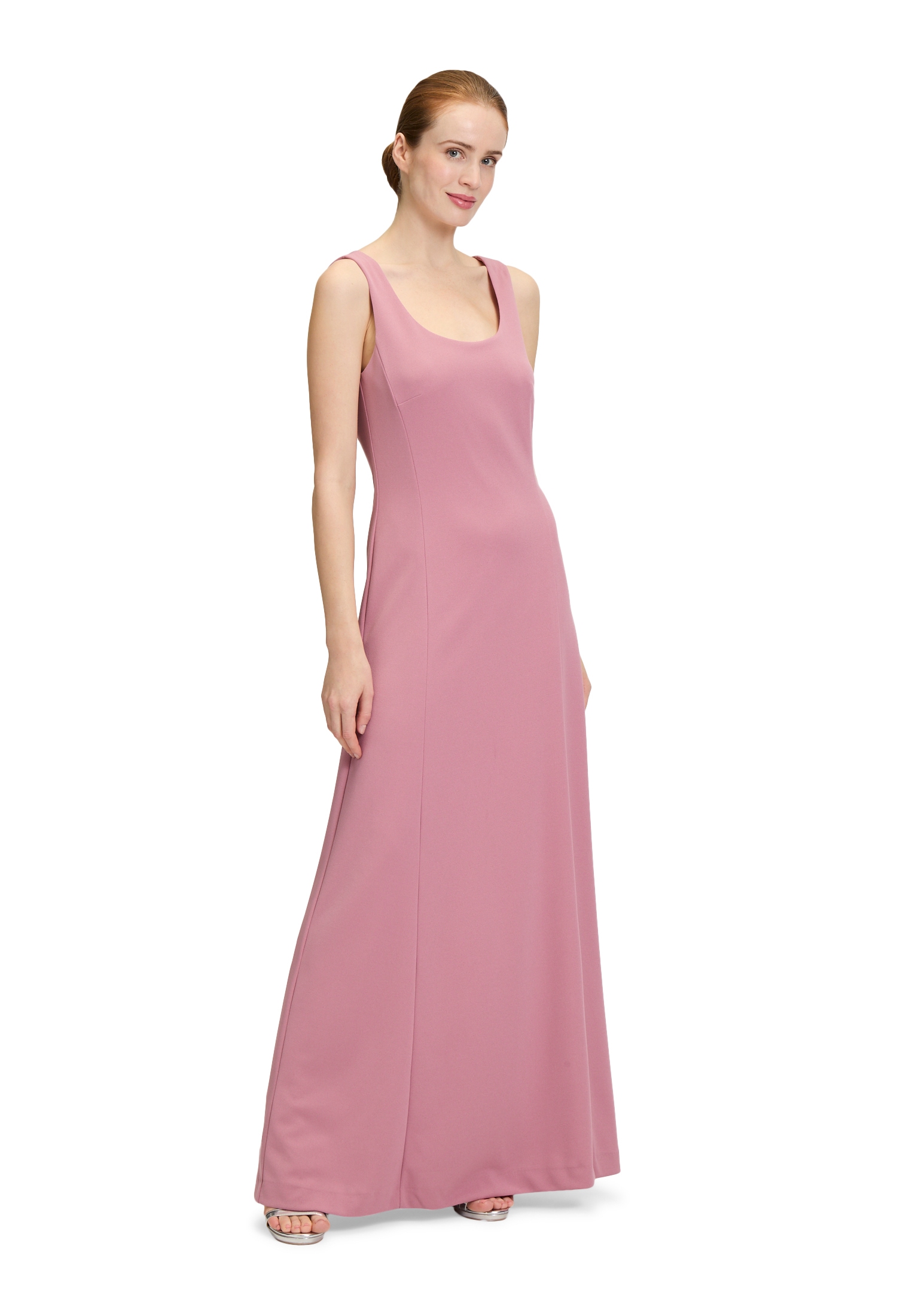 Vera Mont Abendkleid »Vera Mont Damen Abendkleid mit Raffung«, Materialmix