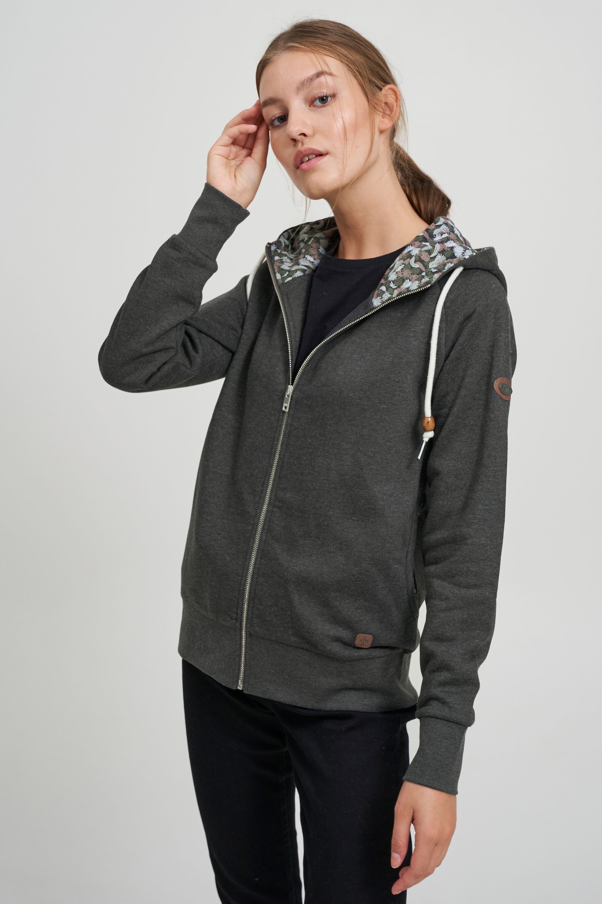 OXMO Kapuzensweatjacke »Kapuzensweatjacke OXUlla«
