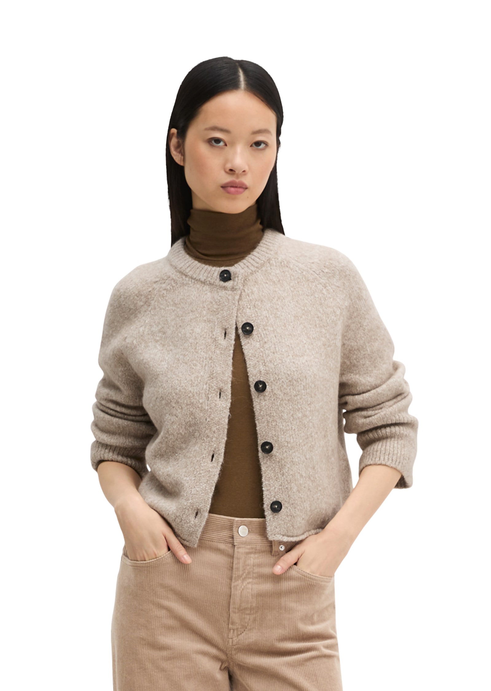 Marc OPolo Cardigan "aus kuscheligem Organic Cotton-Alpakawolle-Mix"