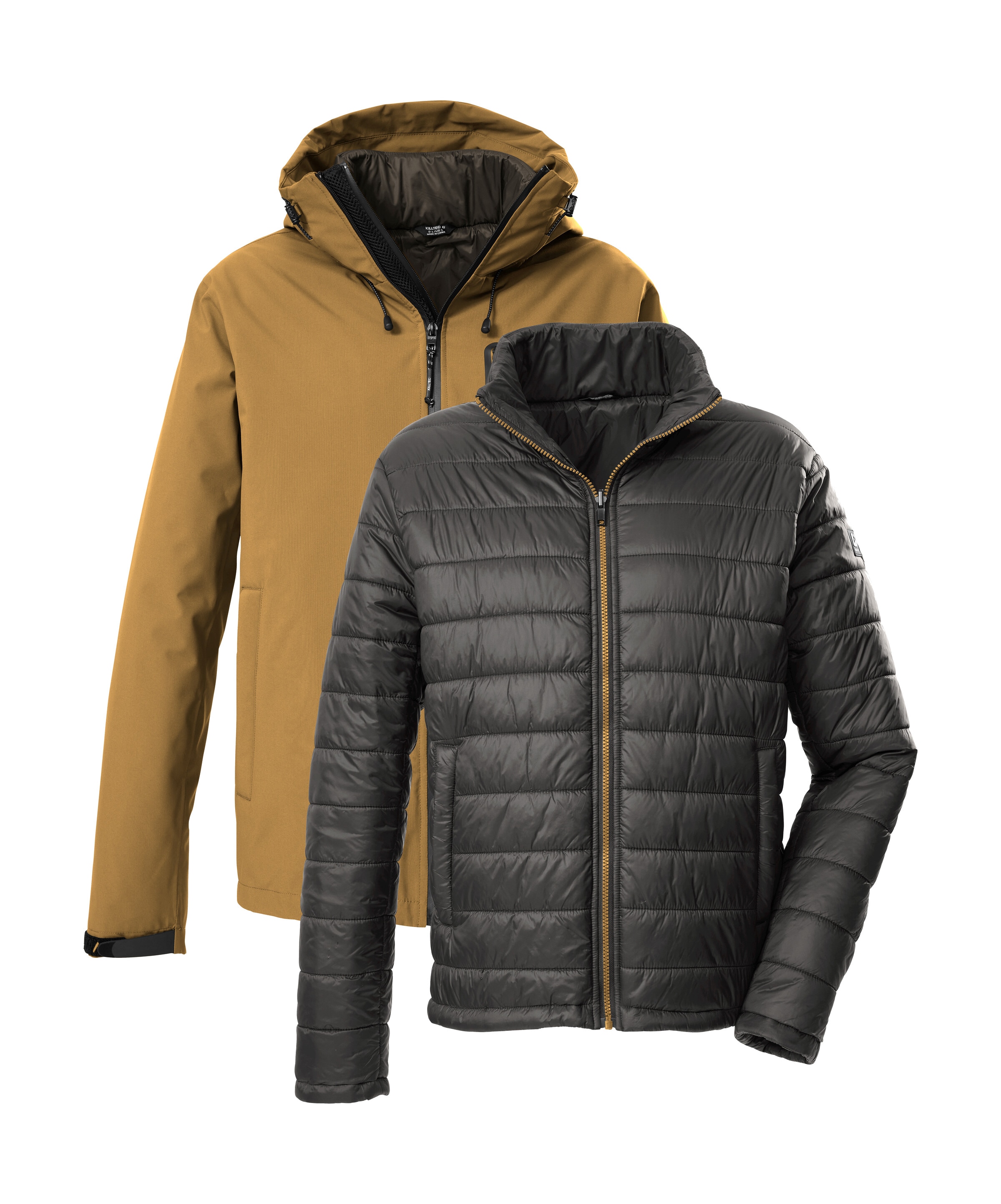 Killtec 3-in-1-Funktionsjacke "KOW 95 MN JCKT" 3 in 1 Herrenjacke, wasser- u winddicht, atmungsaktiv
