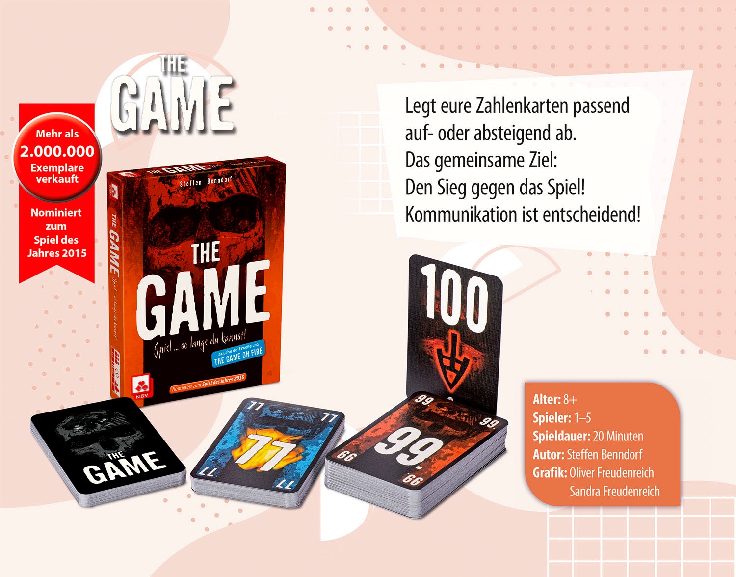 Cartamundi Spiel »The Game« Made in Germany