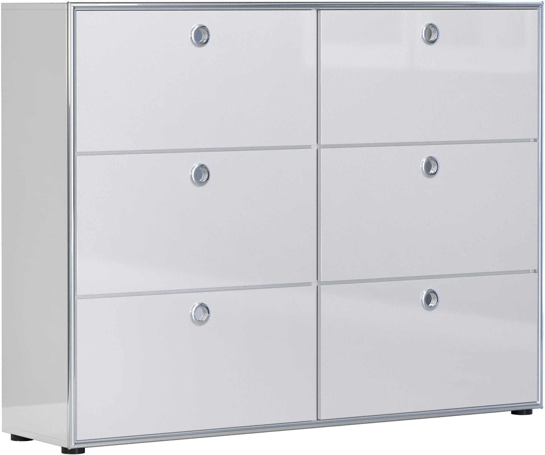 Places of Style Highboard »Imperia«, elegante Hochglanzoptik aus Italien |  BAUR