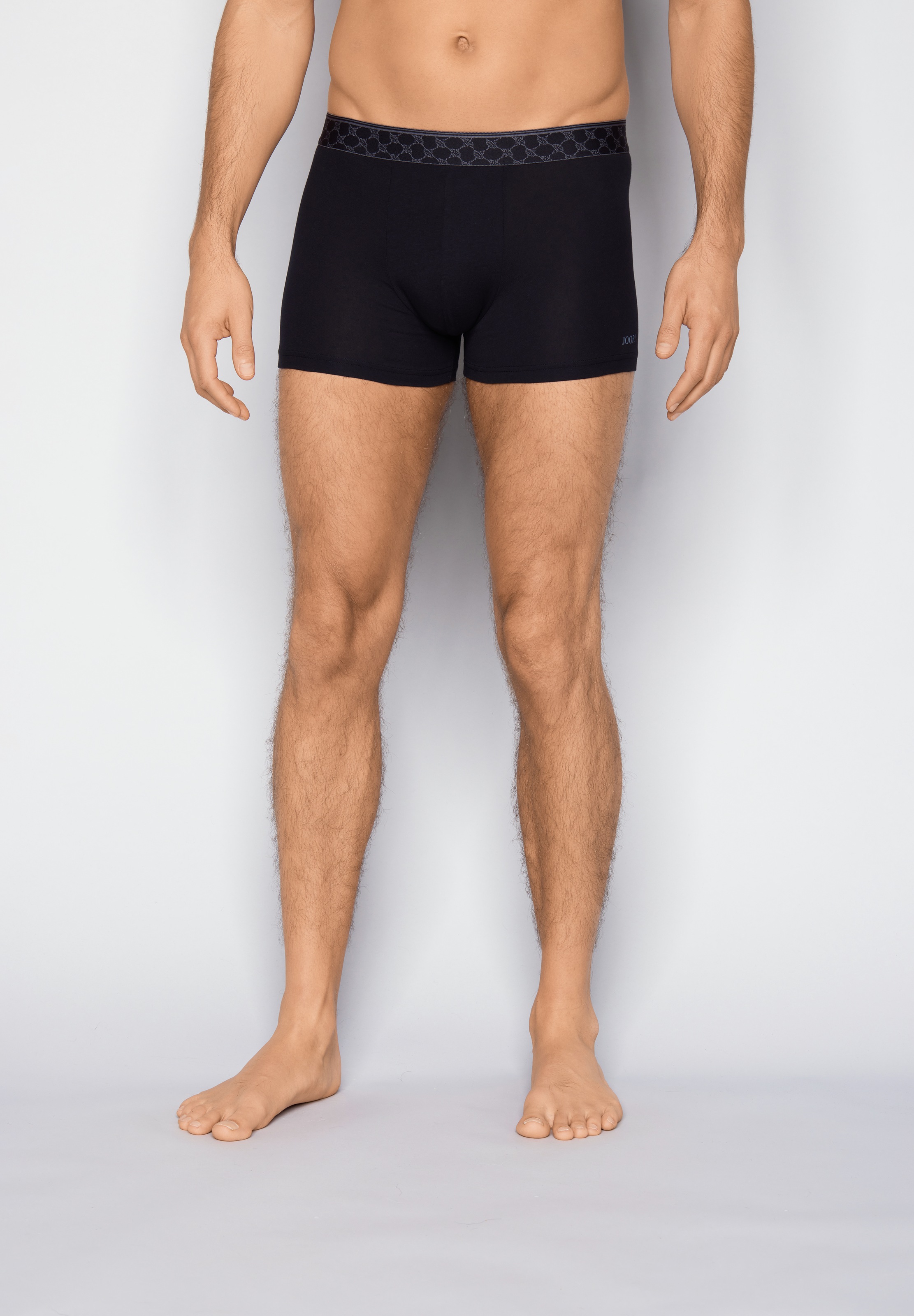 Thumbnail - JOOP Boxershorts "Everyday" 3er Pack, ohne Eingriff, Cornflower-Logobund, Baumwollmix