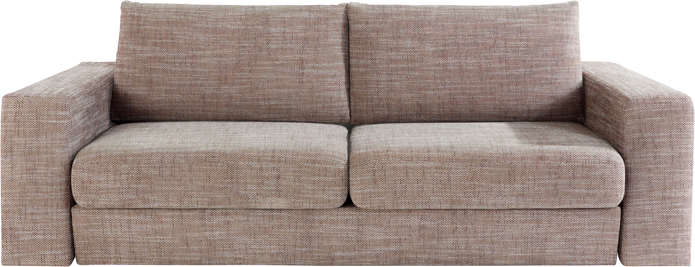 4-Sitzer »Looksv«, Verwandlungssofa: aus Sofa wird Sofa mit 2 Hockern