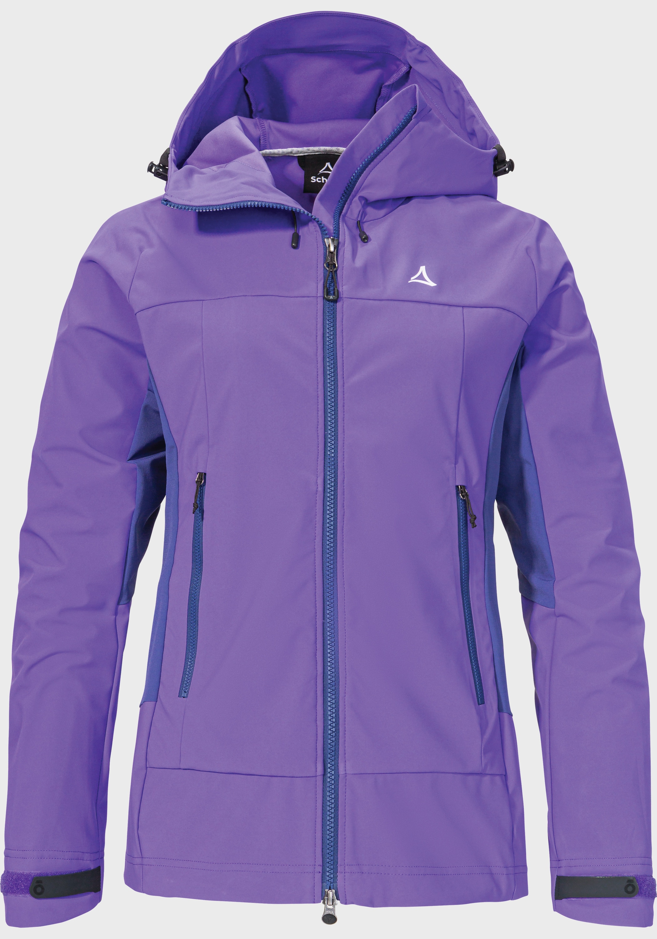 Schöffel Outdoorjacke "Softshell Jk Style Blaueis WMS" mit Kapuze