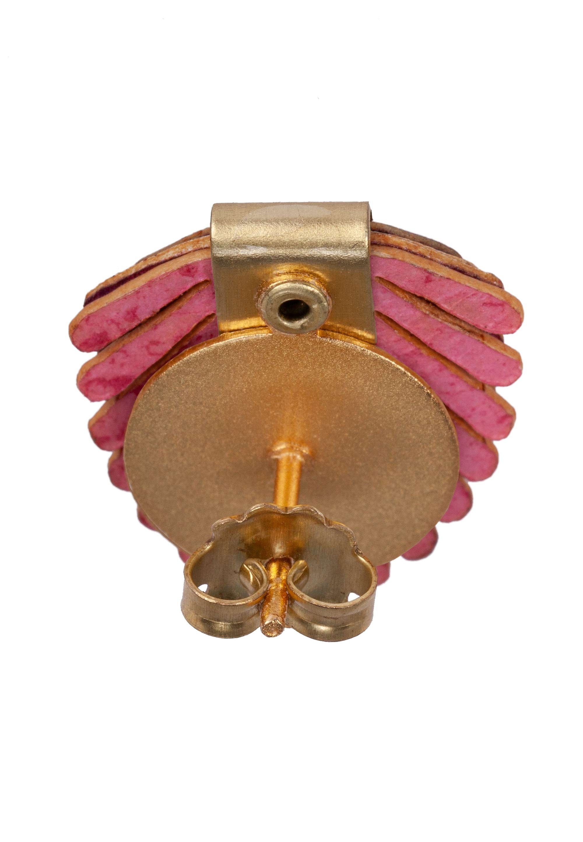 GRETCHEN Paar Ohrstecker »Pam Pem Earring Stud«, aus buntem Pergament