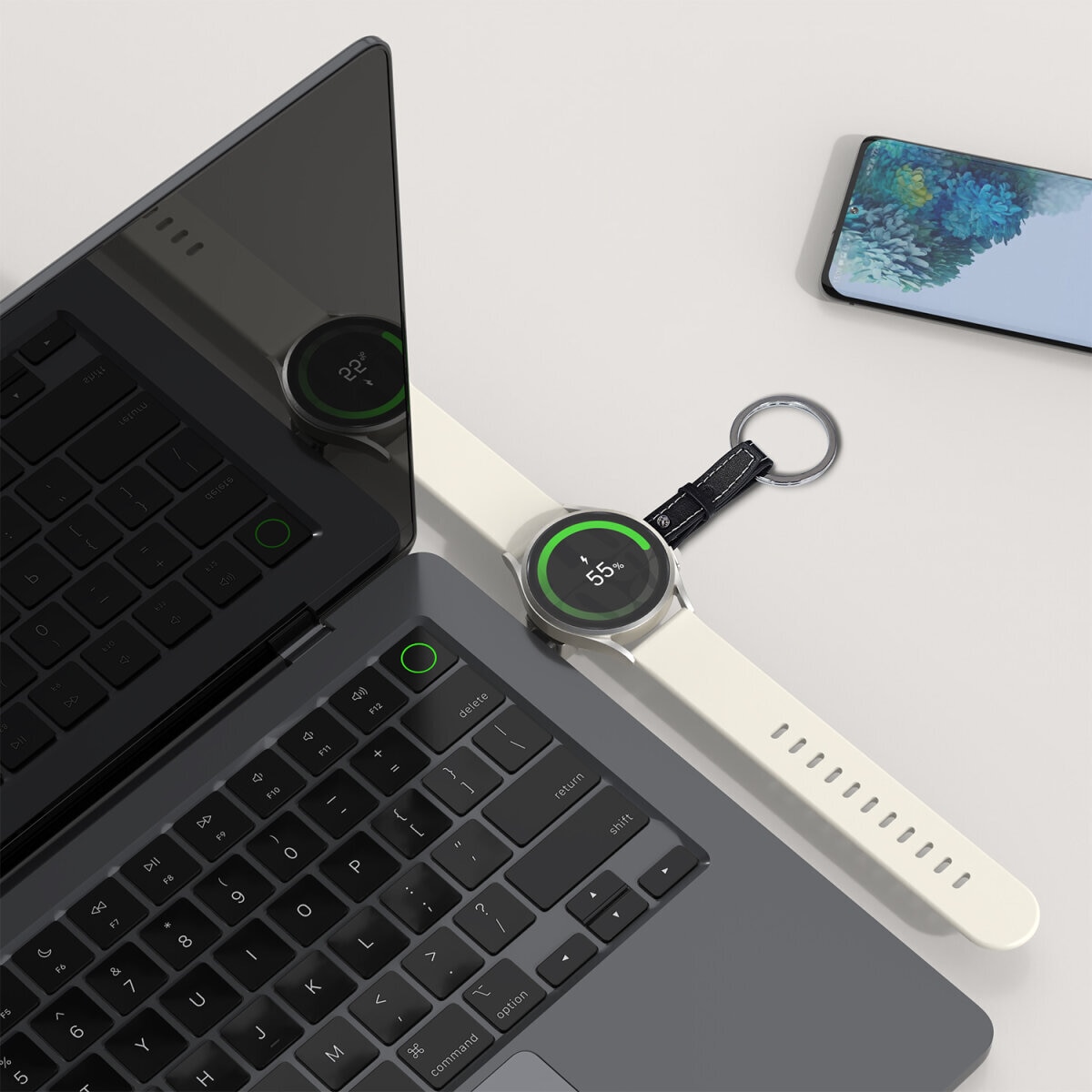 4smarts Wireless Charger »Wireless Charger für Samsung Watch«