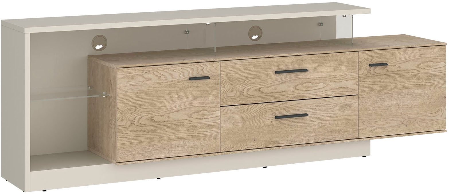 Home affaire Lowboard "LAGOON" Breite ca.191,5 cm günstig online kaufen