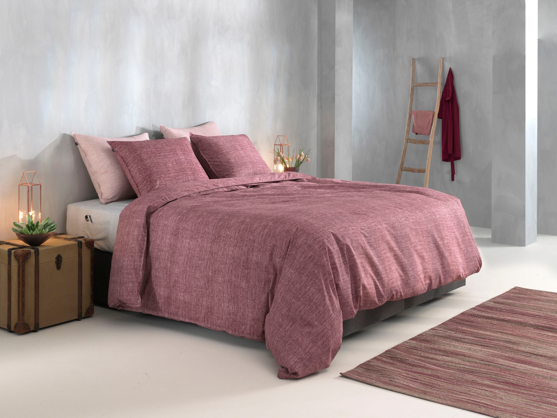 ZO HOME Bettwäsche "Zohome Bettwäsche Lino" 3 Stk. Bettwäsche aus 100% Baum günstig online kaufen