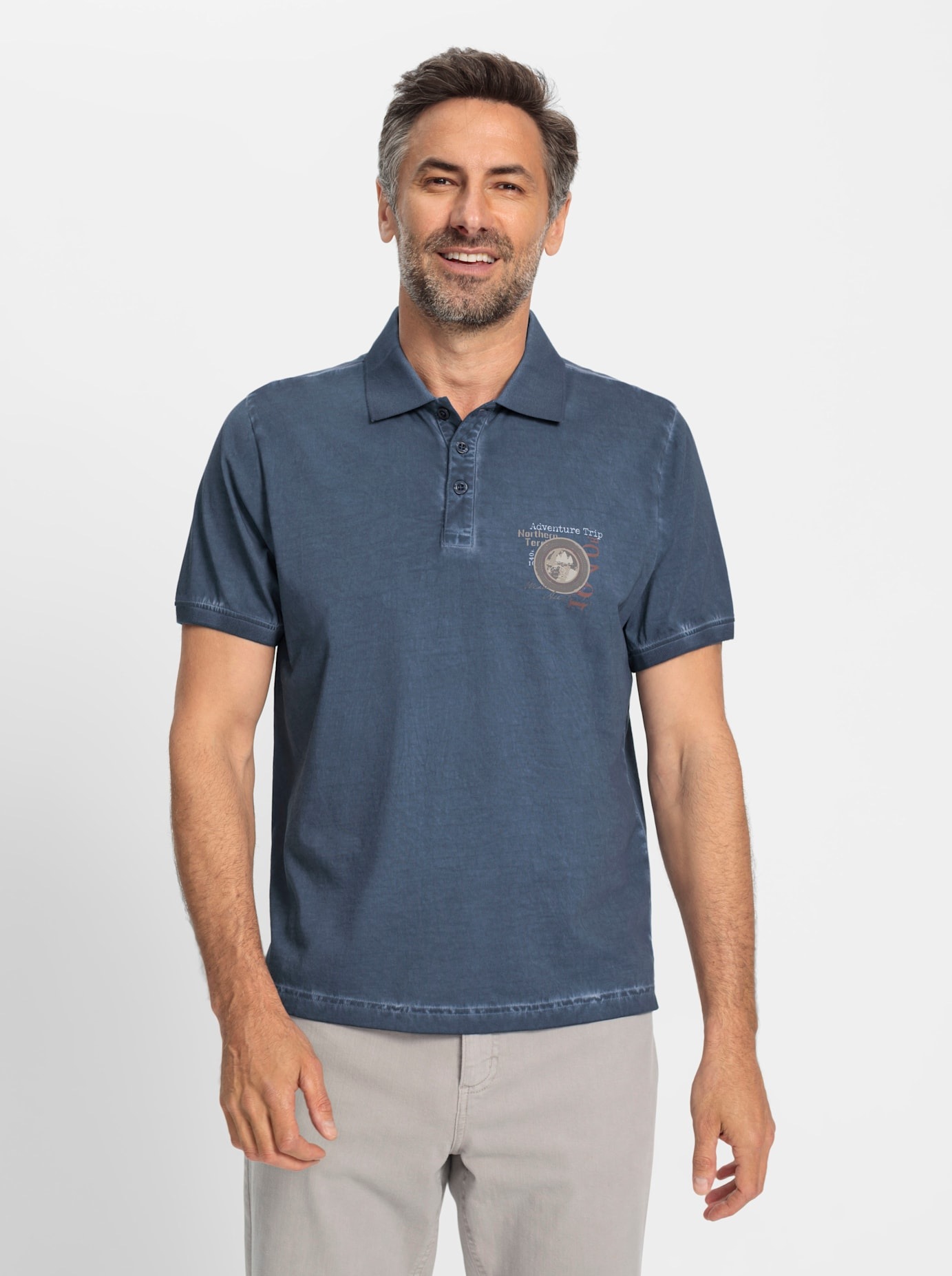 Catamaran Kurzarmshirt "Kurzarm-Poloshirt" günstig online kaufen