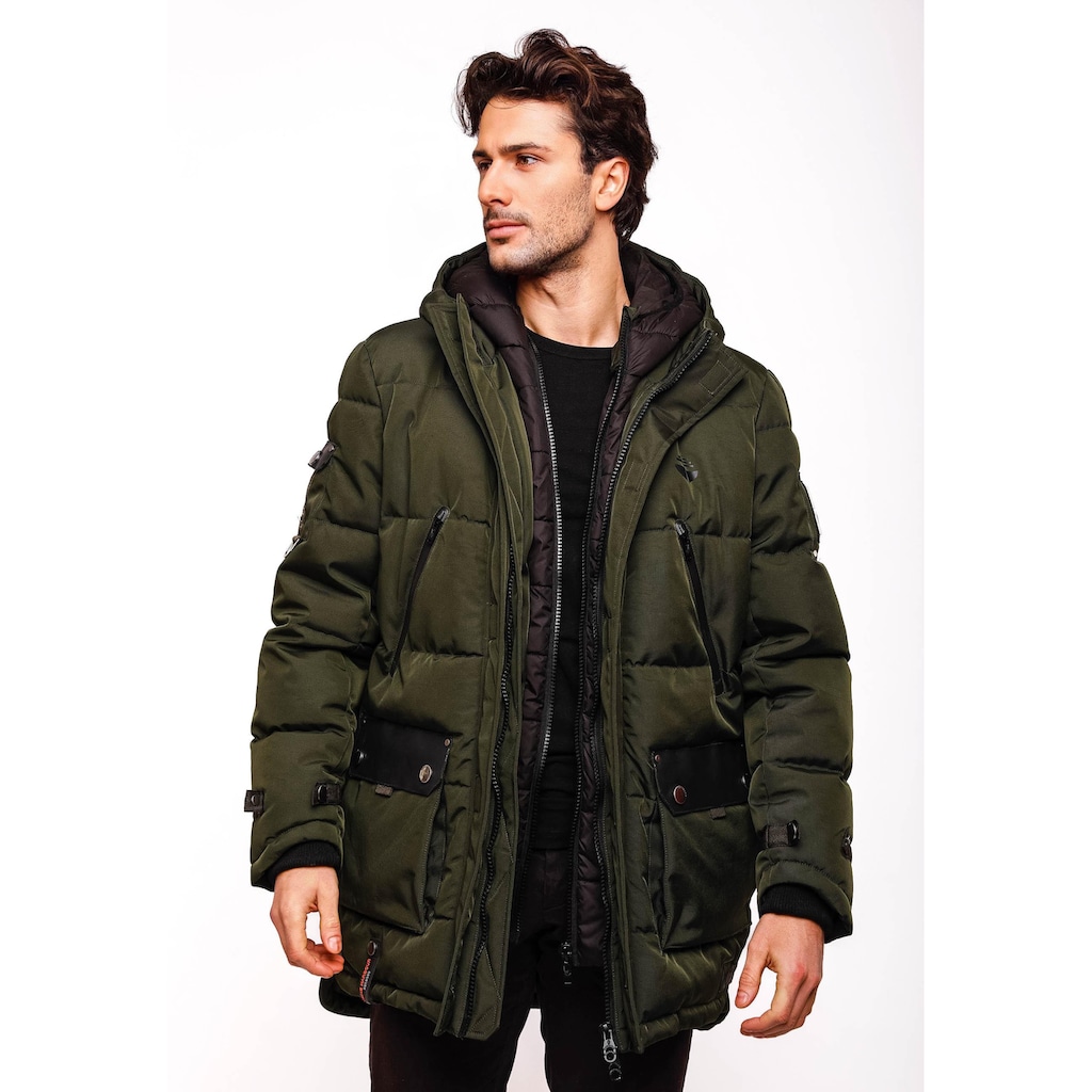 Stone Harbour Winterjacke »Tahaa«, mit Kapuze