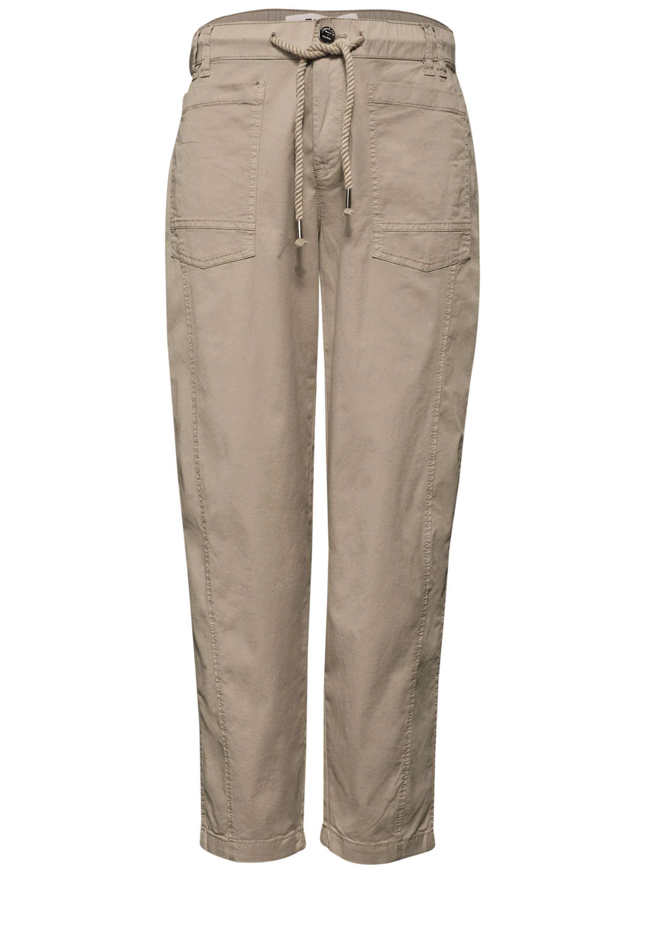 STREET ONE Stoffhose  aus Baumwolle mit Stretchanteil