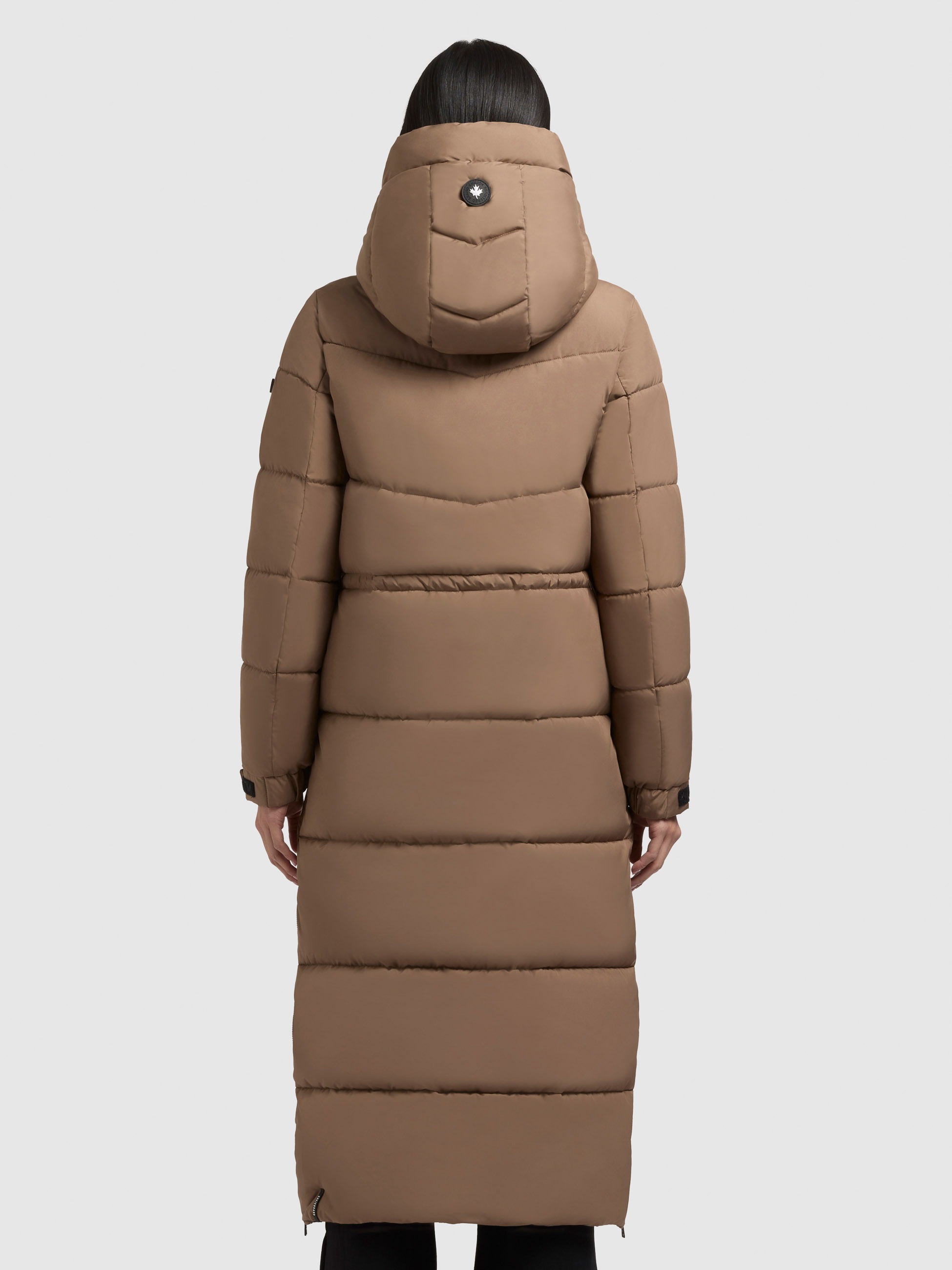 KHUJO SHIMANTA5 Quilted Coat Brown M 3
