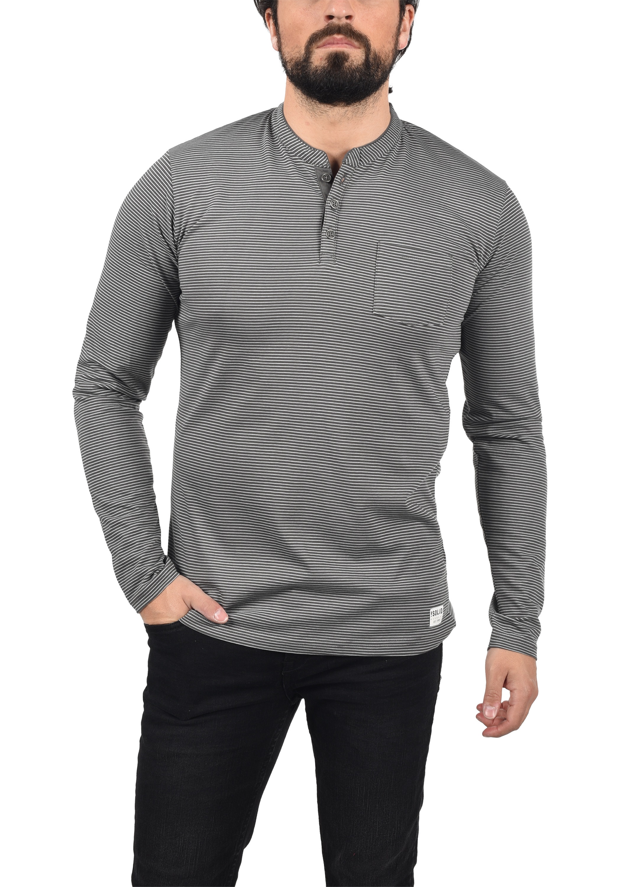 !Solid Langarmshirt »Langarmshirt SDAlphios«