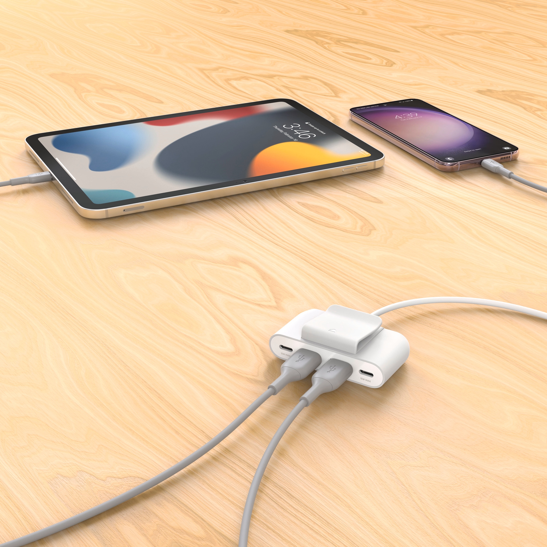 Belkin Smartphone-Dockingstation »BoostCharge 4-Port-USB-Splitter«