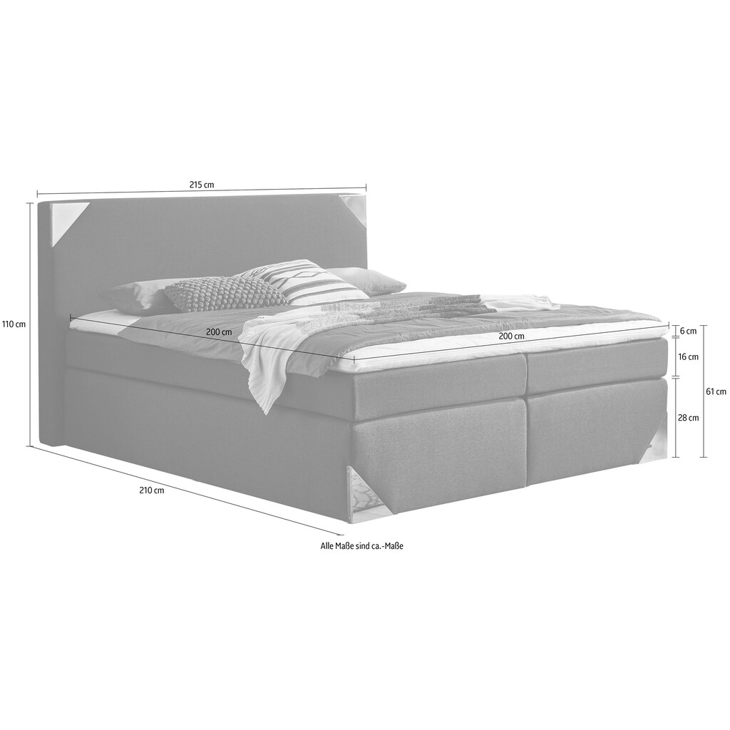 Westfalia Schlafkomfort Boxspringbett