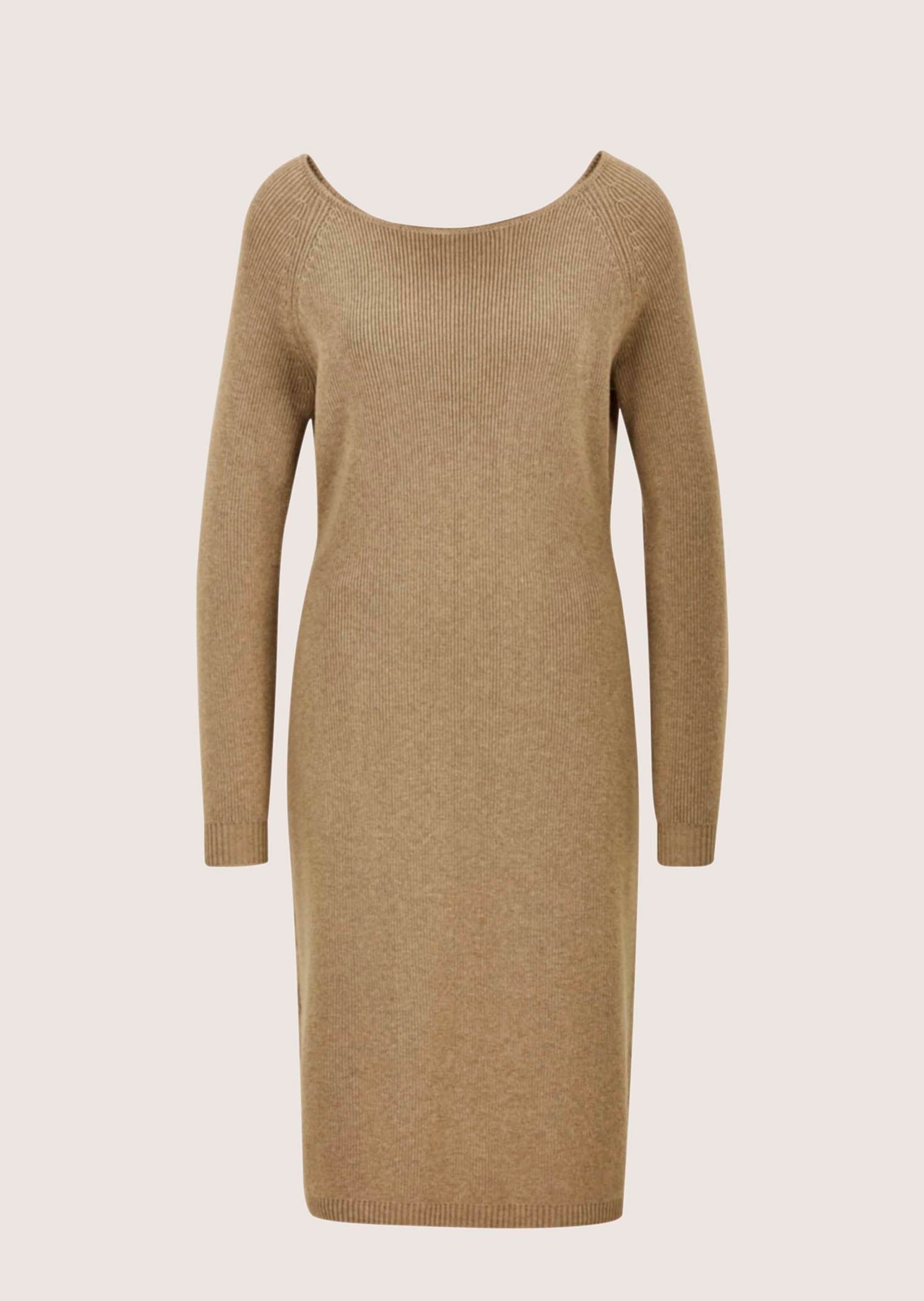 MADELEINE Strickkleid "Strickkleid Elegantes Kleid mit abnehmbarem Kragen" günstig online kaufen