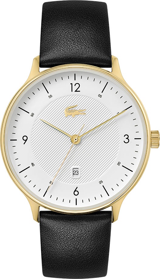 Lacoste Quarzuhr »LACOSTE CLUB, 2011117«, Armbanduhr, Herrenuhr, Datum, Mineralglas